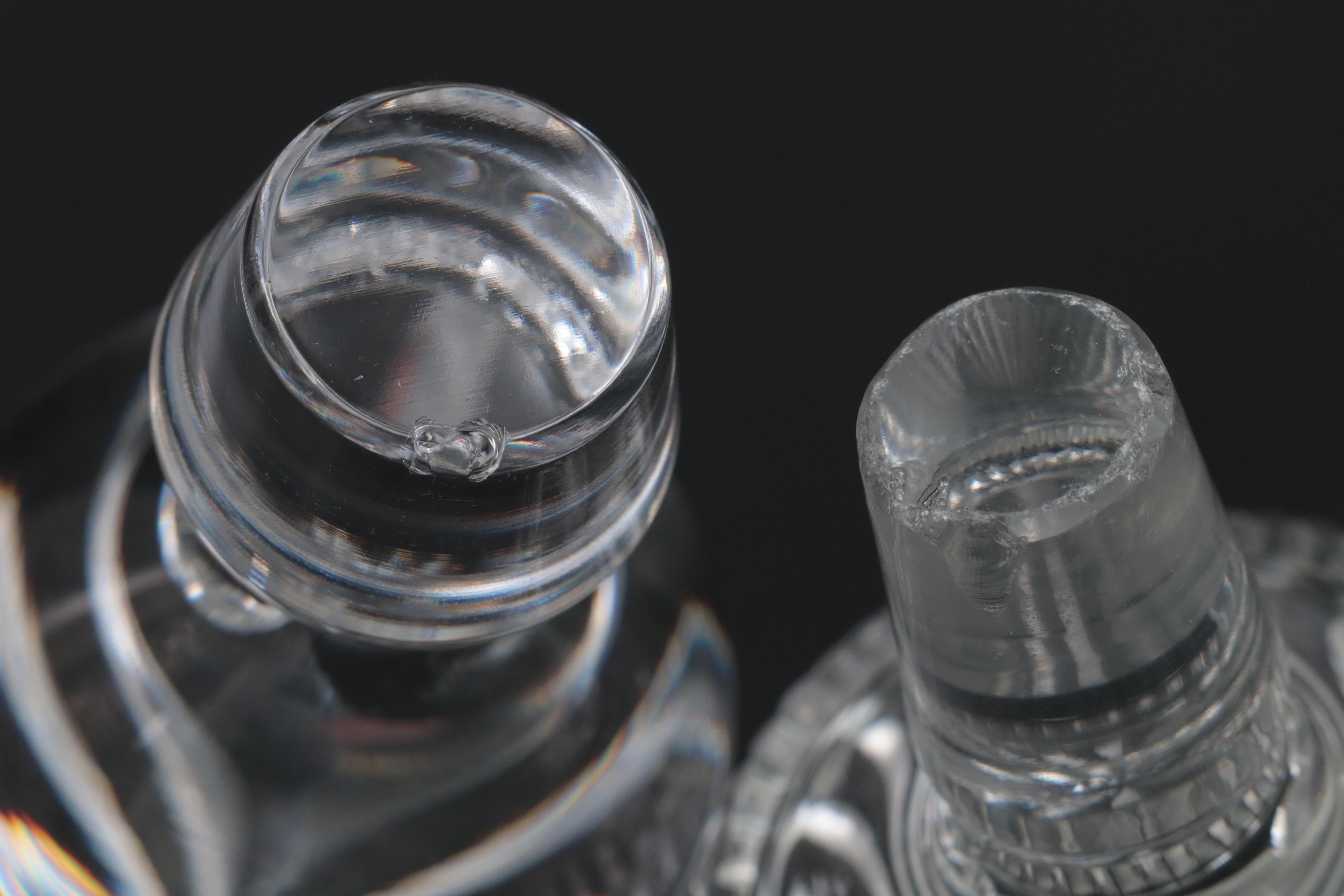 Baccarat "Embassy" and Other Crystal and Glass Decanters and Vanity Bottle