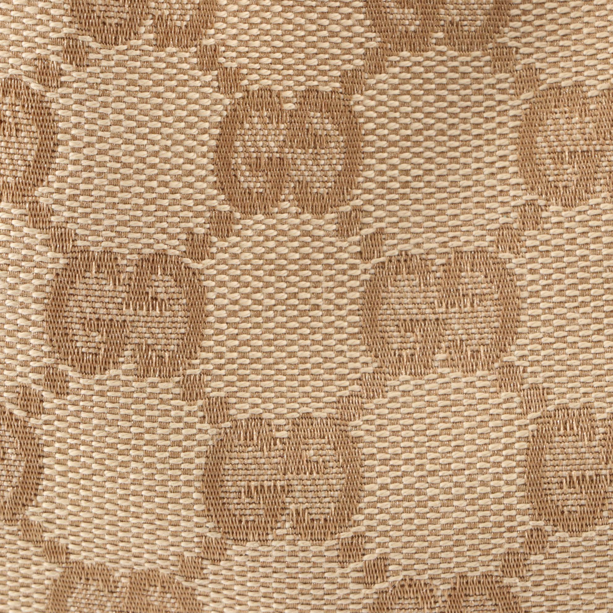 Gucci Princy Shoulder Bag in GG Canvas and Metallic Cingiale Leather