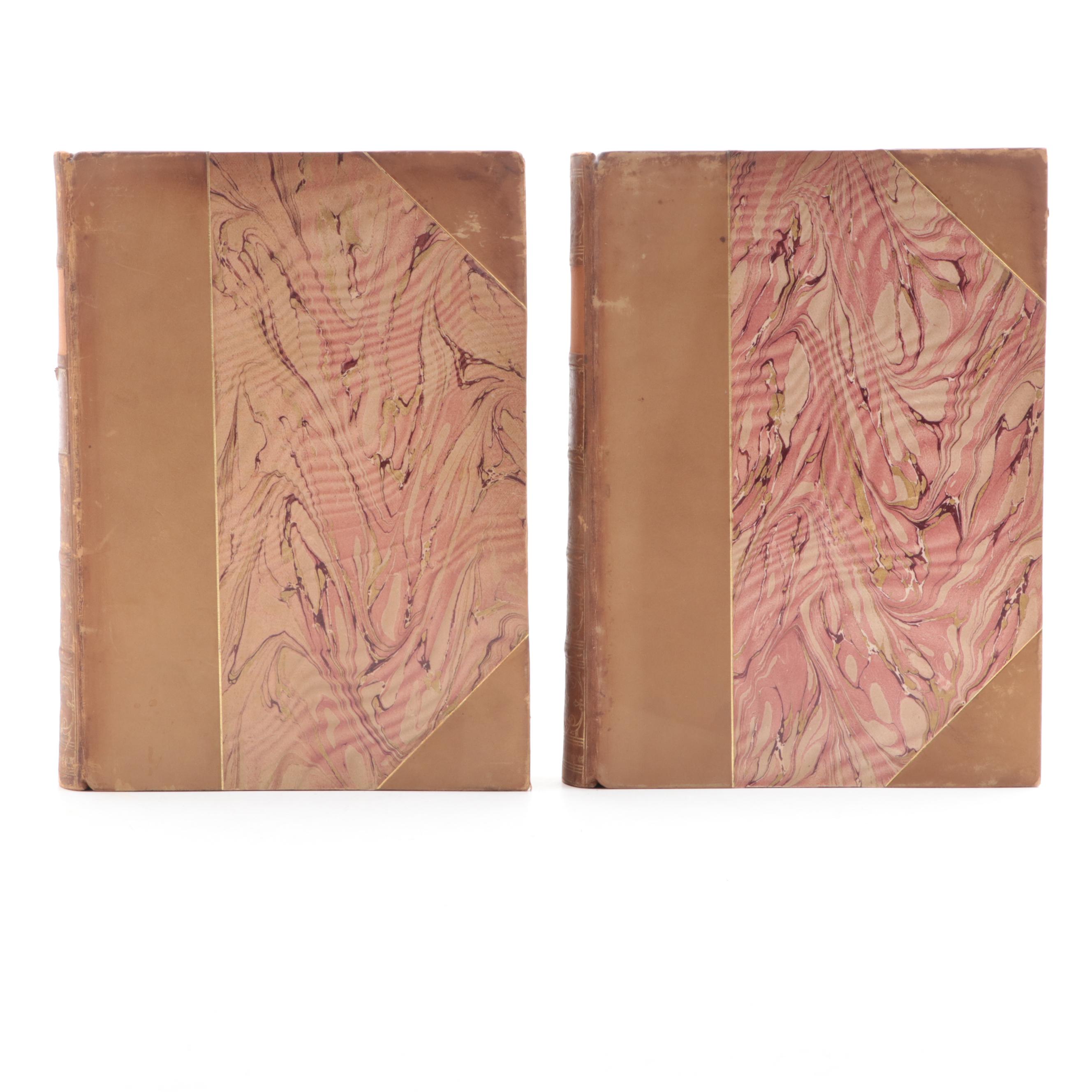 "The Life of Charles Dickens" Two-Volume Set by John Forster, 1899