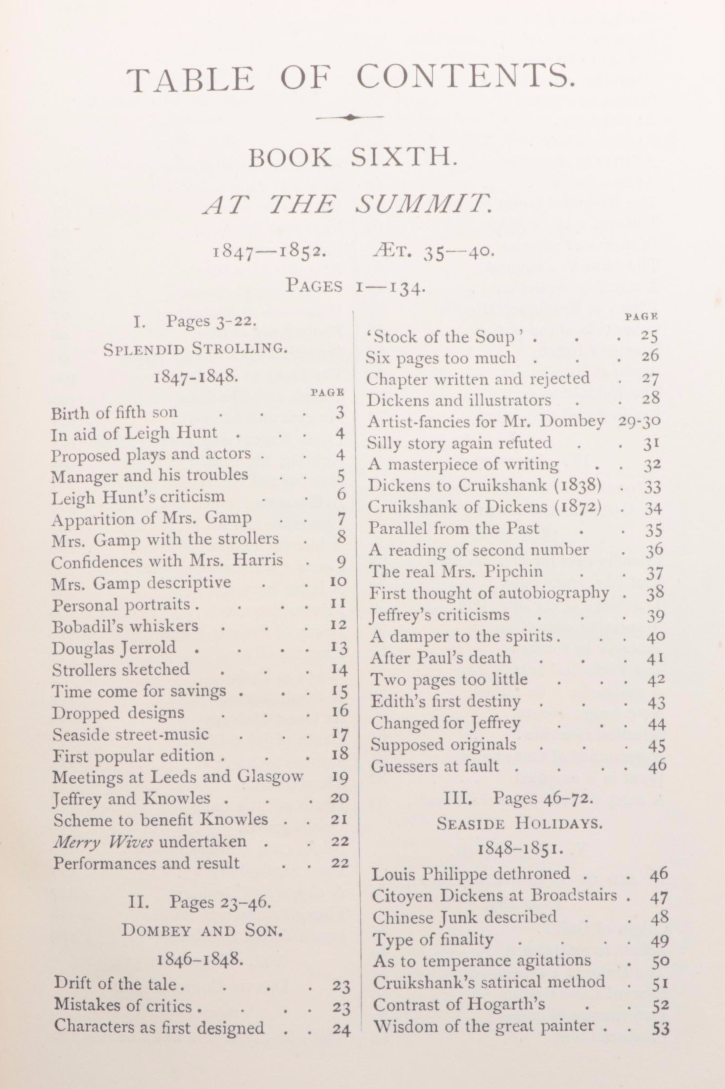"The Life of Charles Dickens" Two-Volume Set by John Forster, 1899