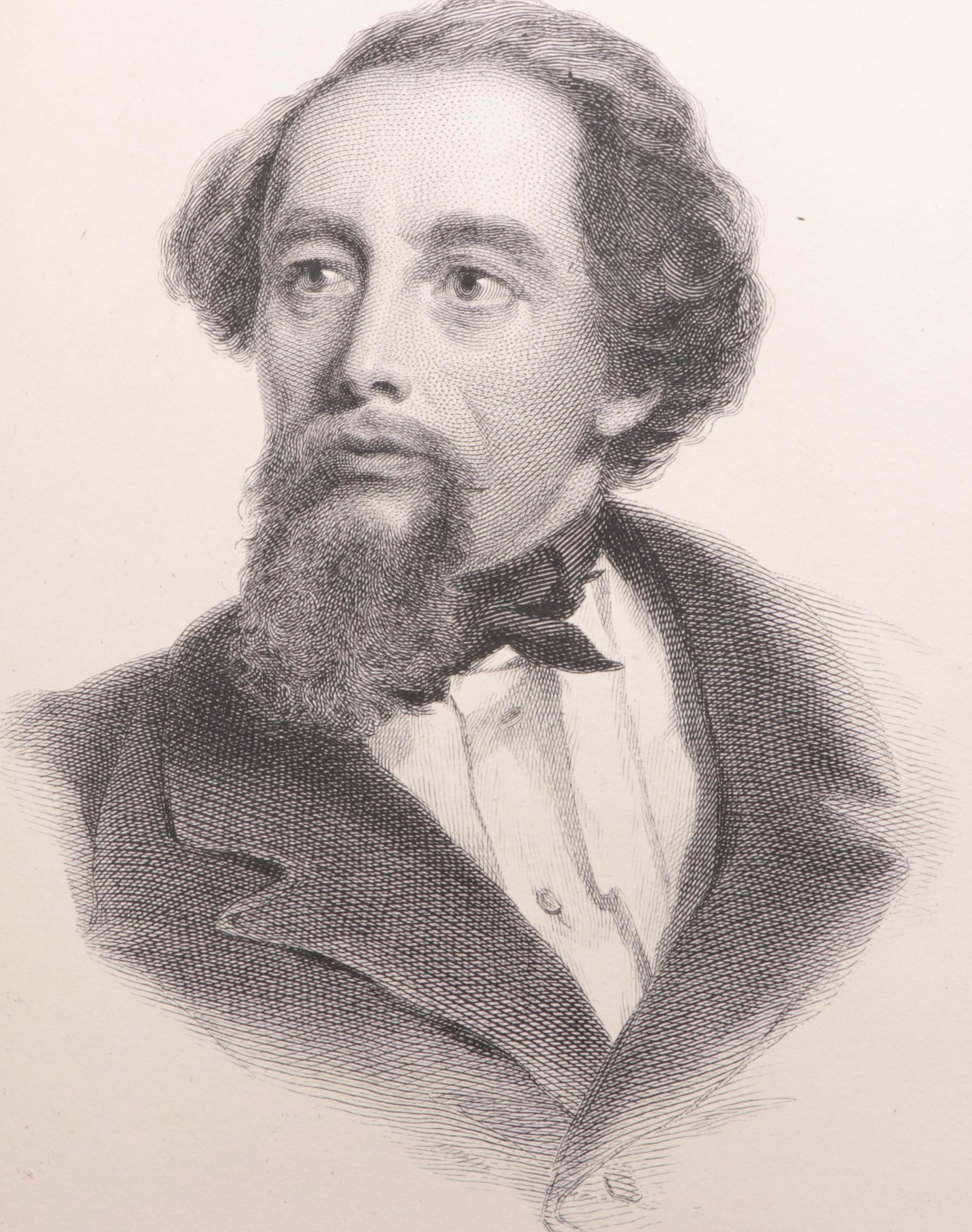 "The Life of Charles Dickens" Two-Volume Set by John Forster, 1899