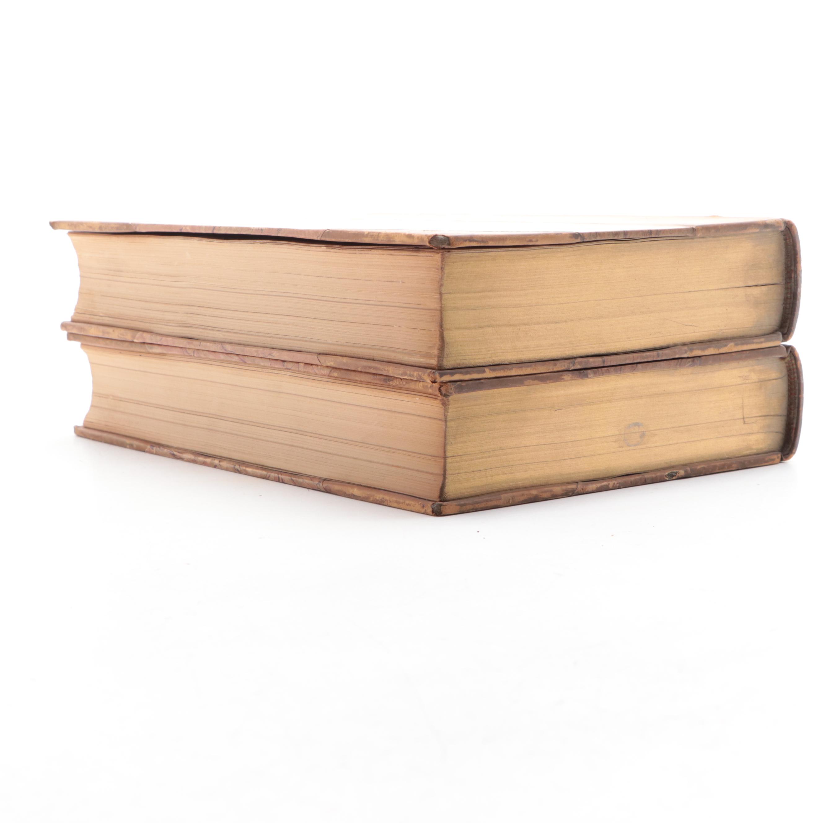 "The Life of Charles Dickens" Two-Volume Set by John Forster, 1899