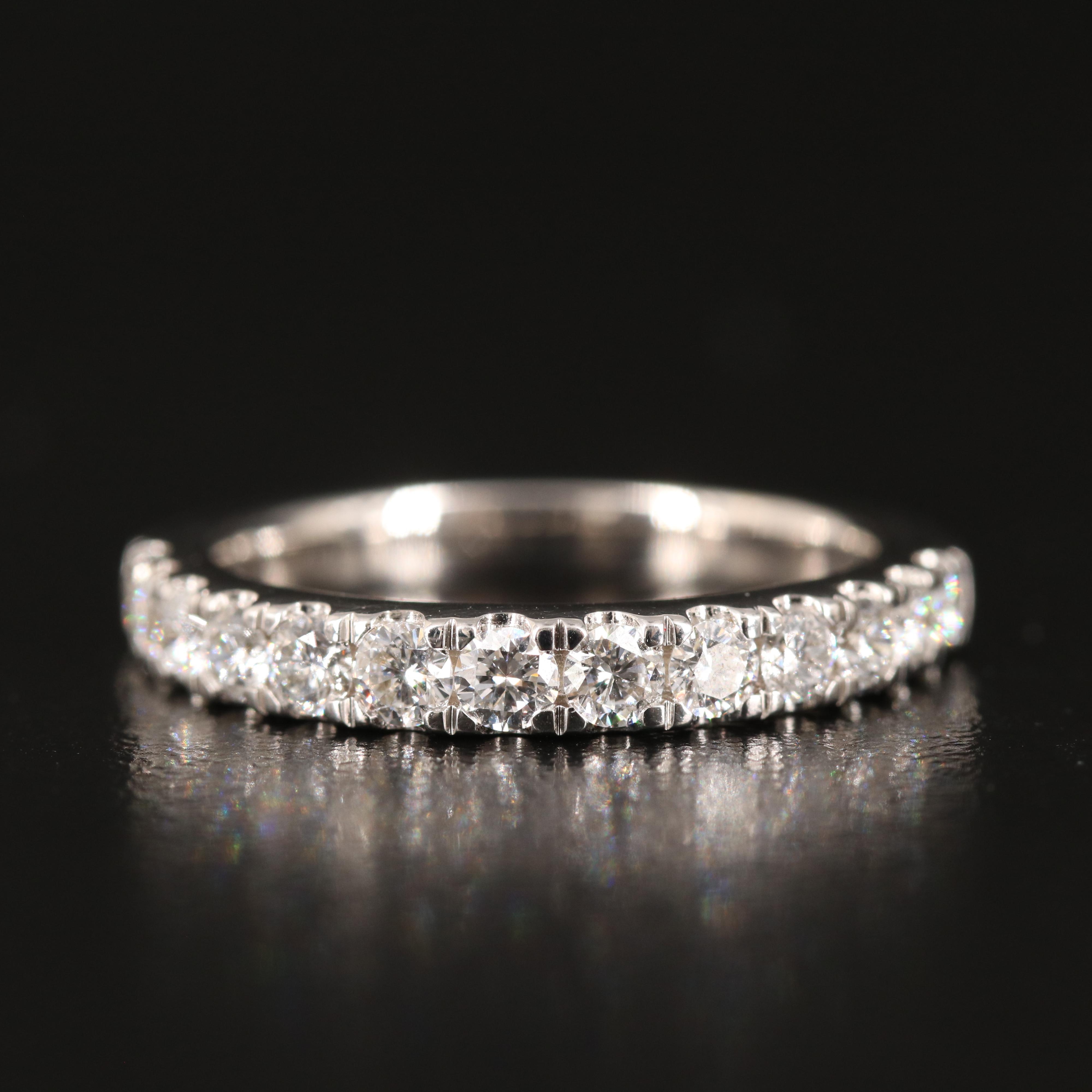 14K 2.98 CTW Lab Grown Diamond Ring and Band