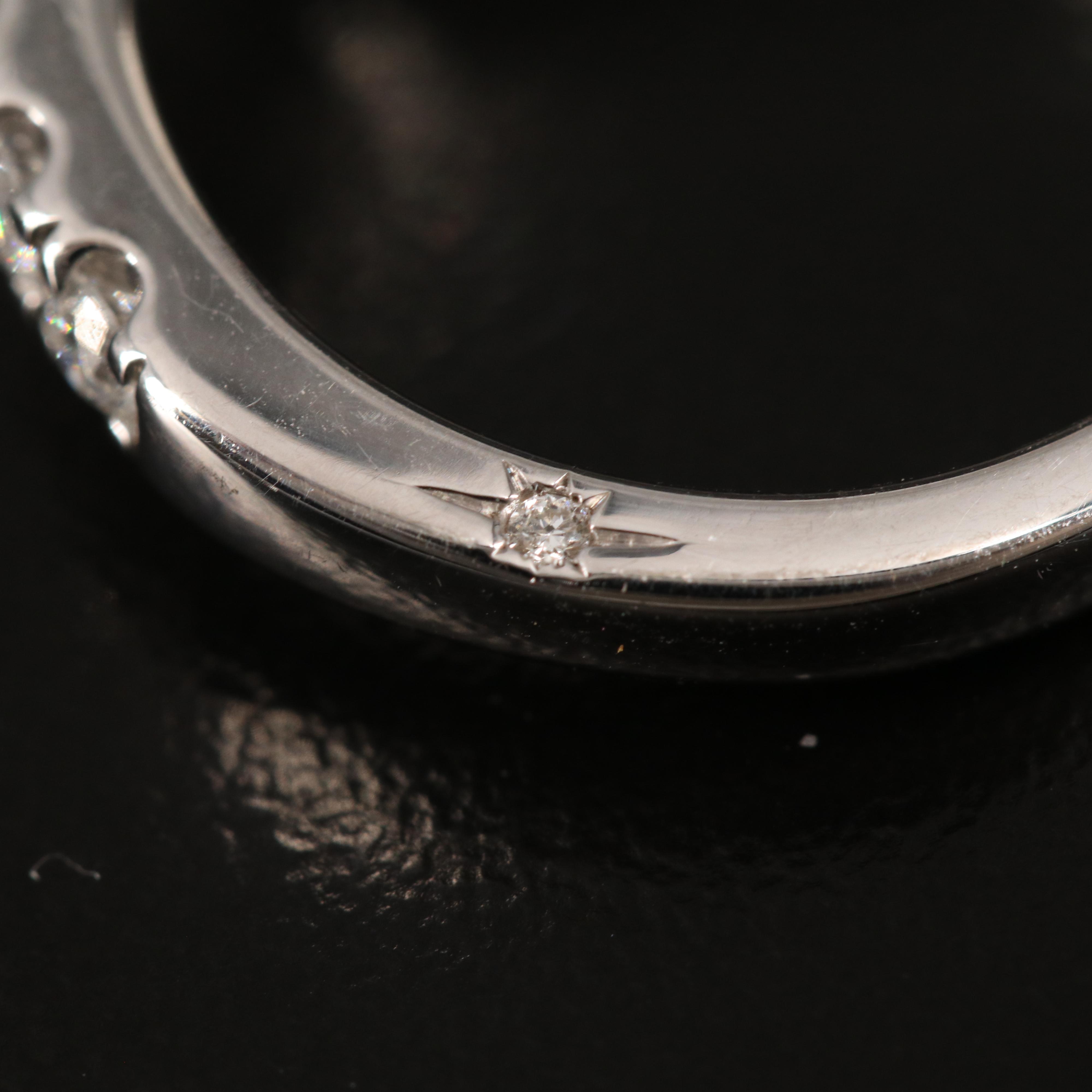 14K 2.98 CTW Lab Grown Diamond Ring and Band