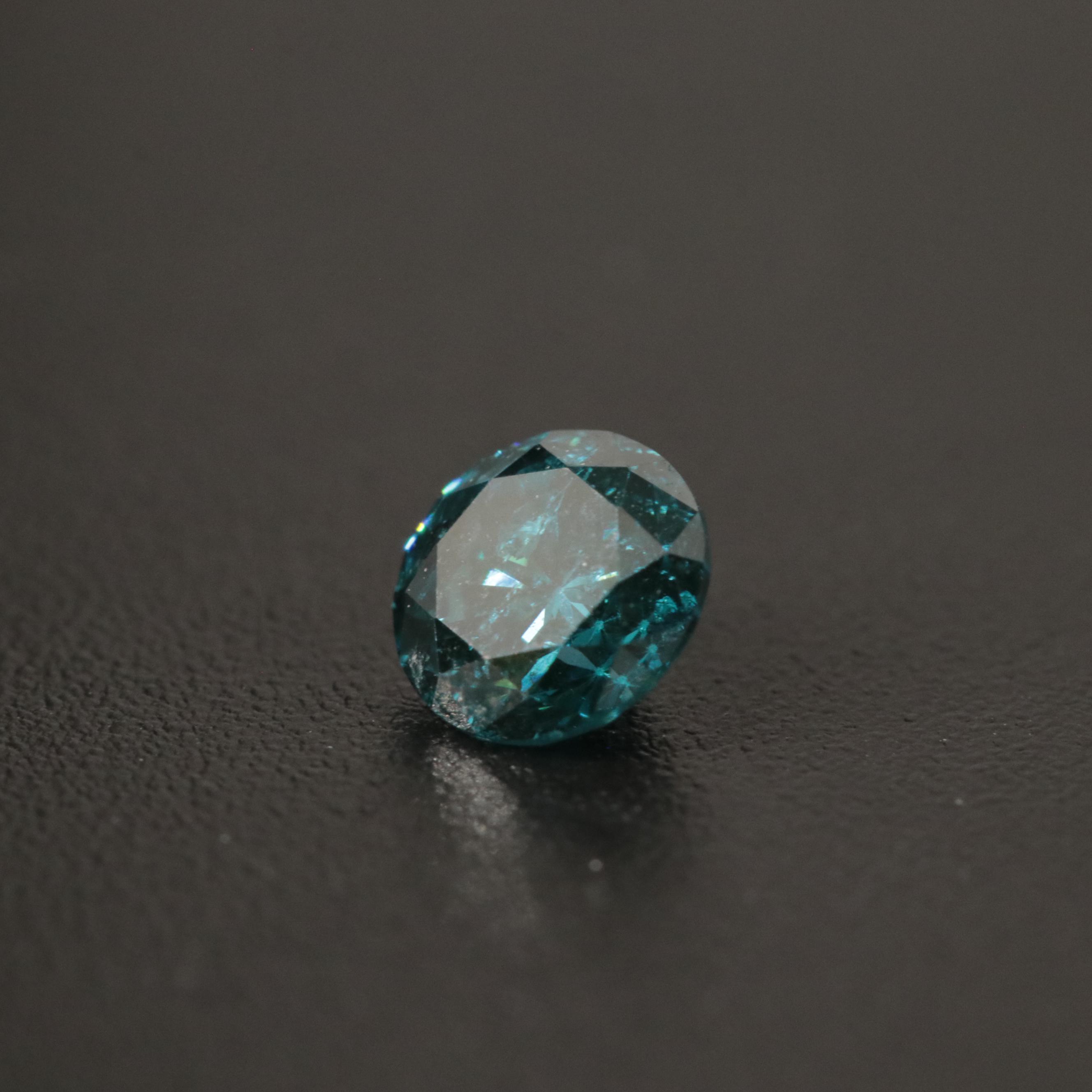Loose 1.15 CTW Blue Diamond