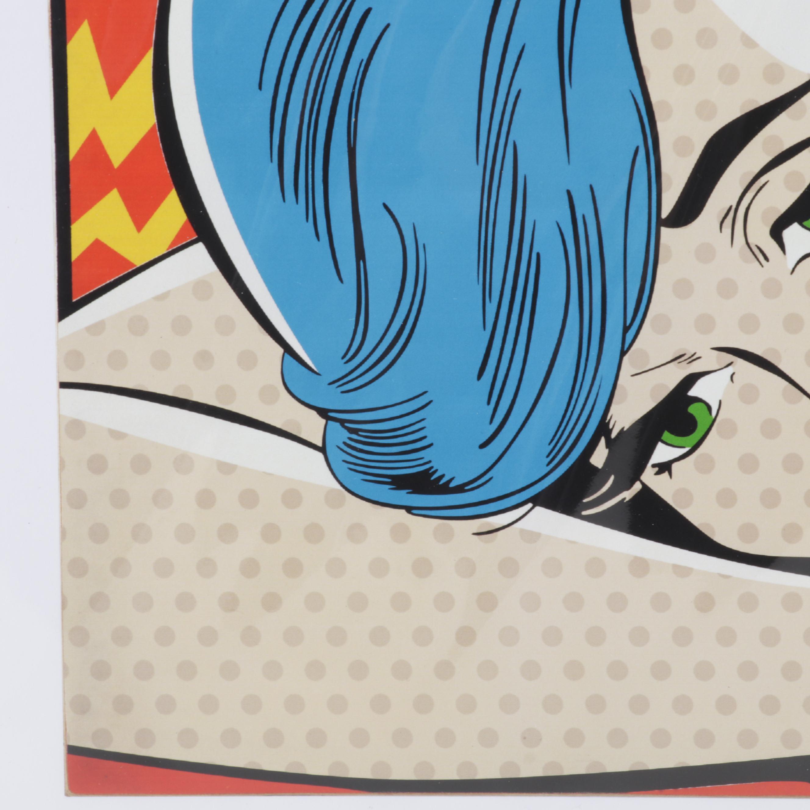 Denial Pop Art Giclée "What the Hell Am I Doing With My Life?," 21st Century