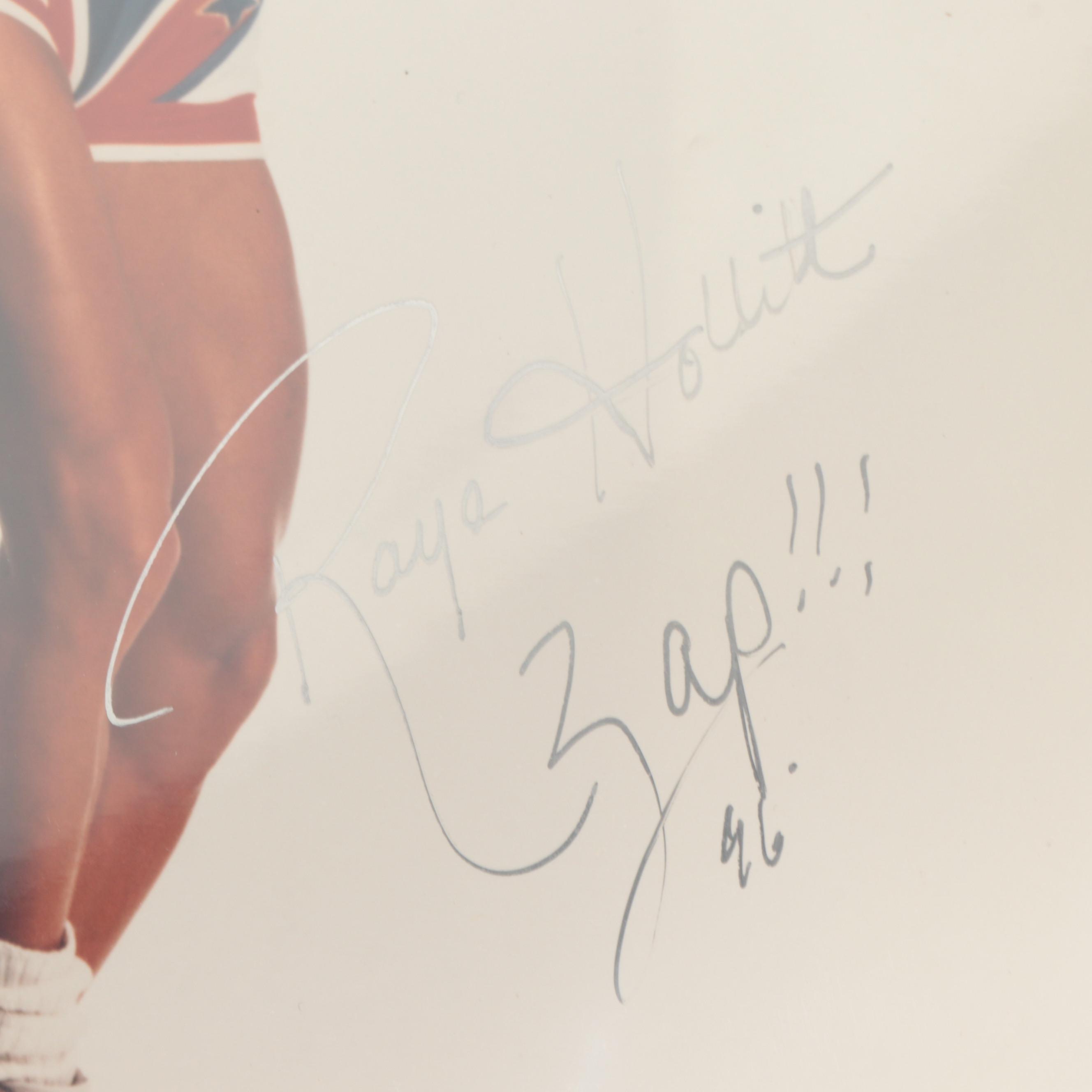 American Gladiators Lori Fetrick "Ice", Raye Hollitt "Zap!" Signed Giclee Prints