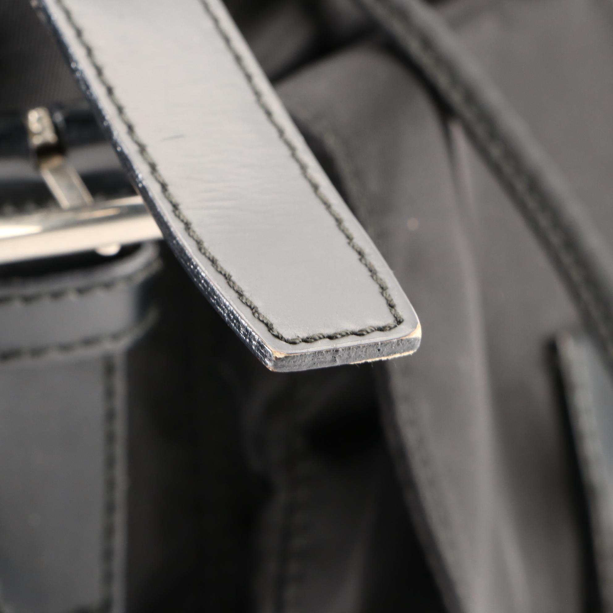 Prada Small Rucksack Backpack in Black Nylon Gabardine and Leather