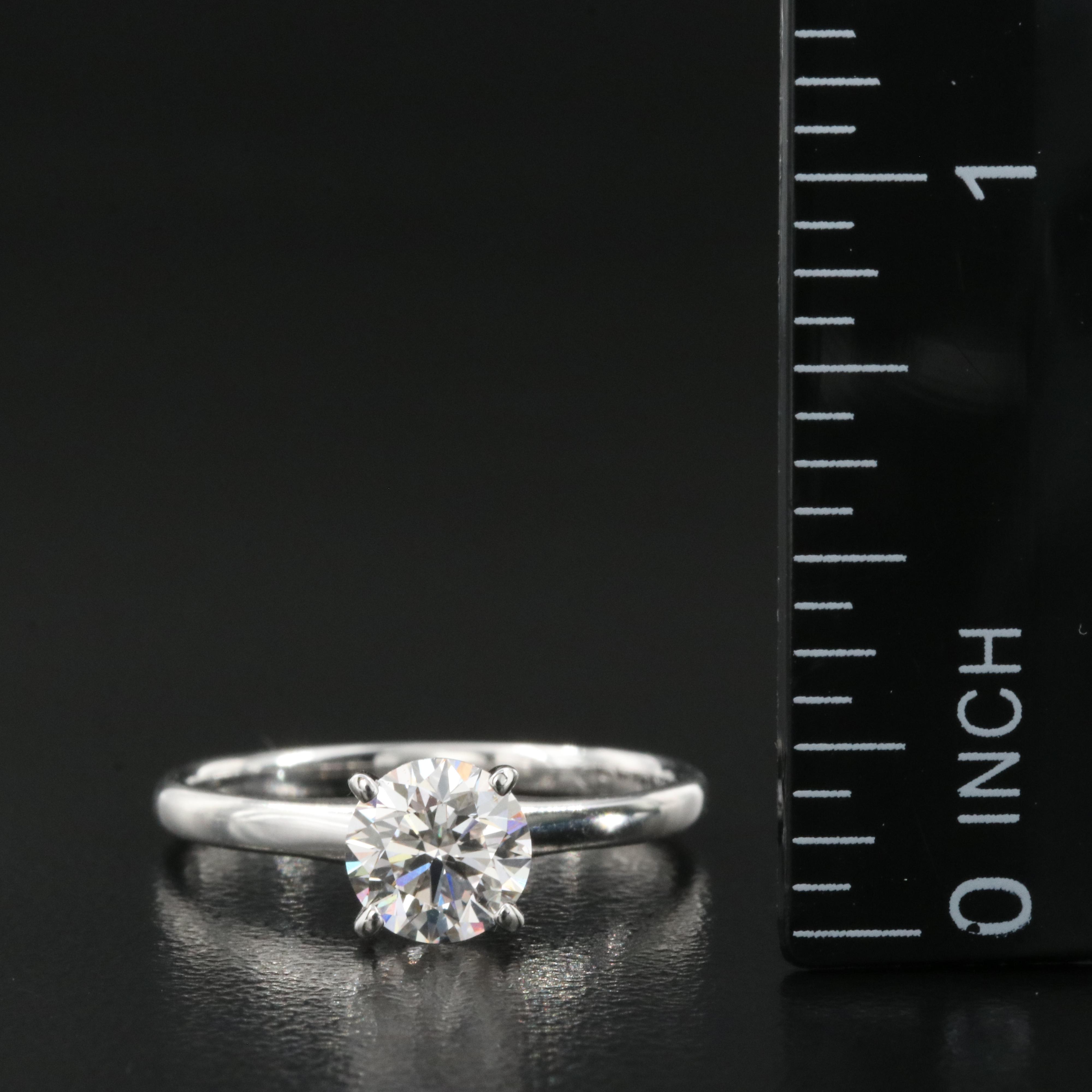 14K 0.95 CT Lab Grown Diamond Solitaire Ring