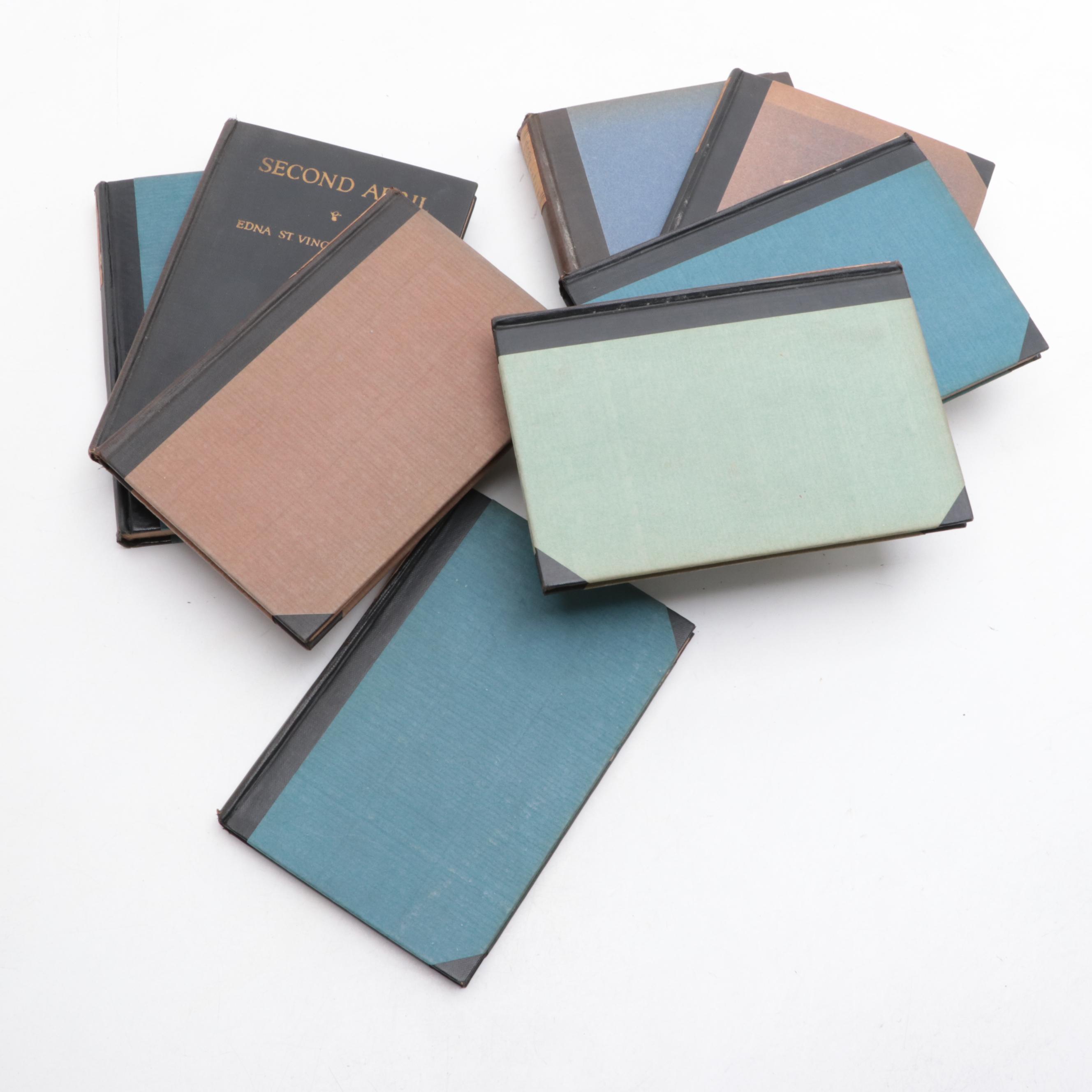 First Edition "Wine from These Grapes" and More by Edna St. Vincent Millay