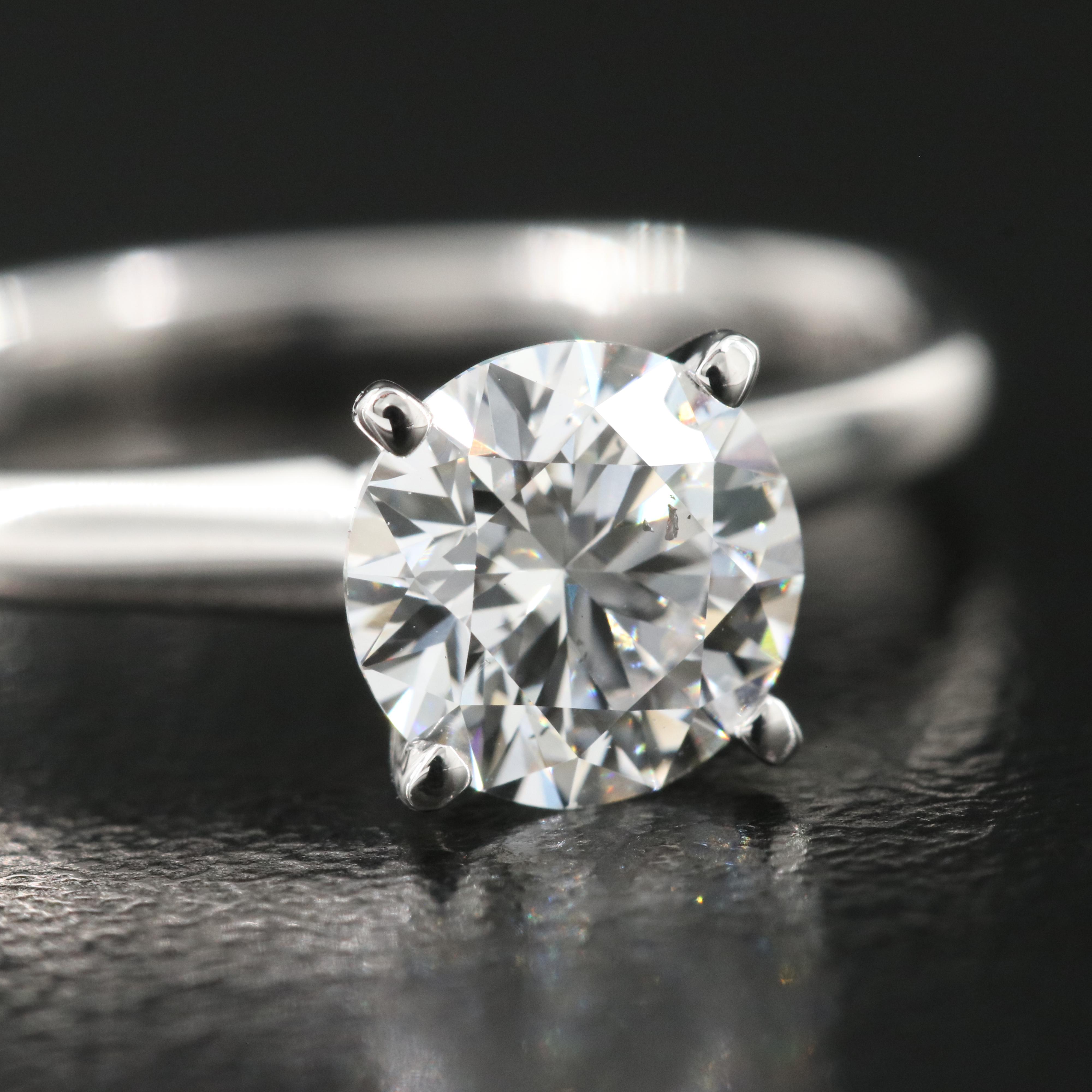 14K 1.04 CT Lab Grown Diamond Solitaire Ring