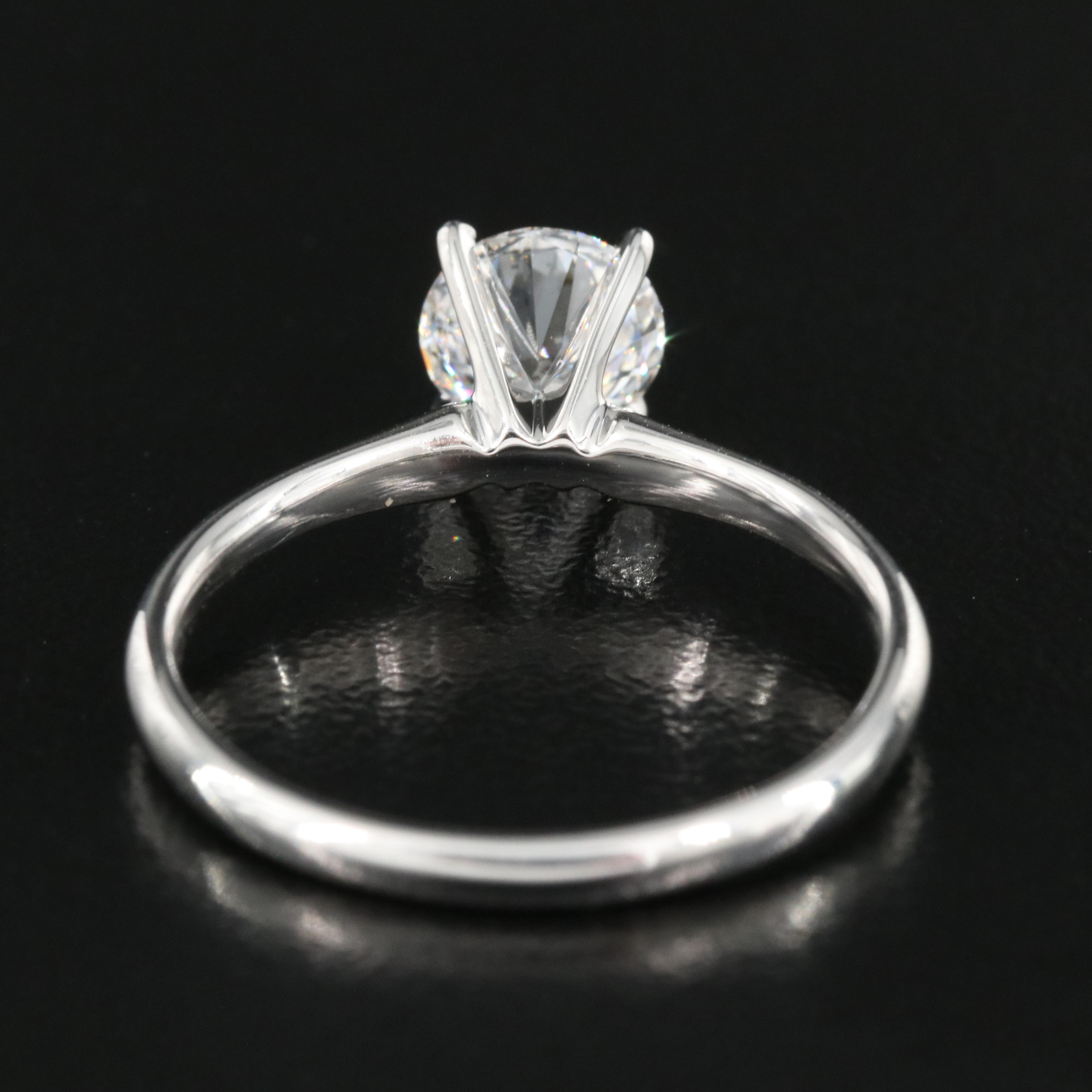 14K 1.04 CT Lab Grown Diamond Solitaire Ring