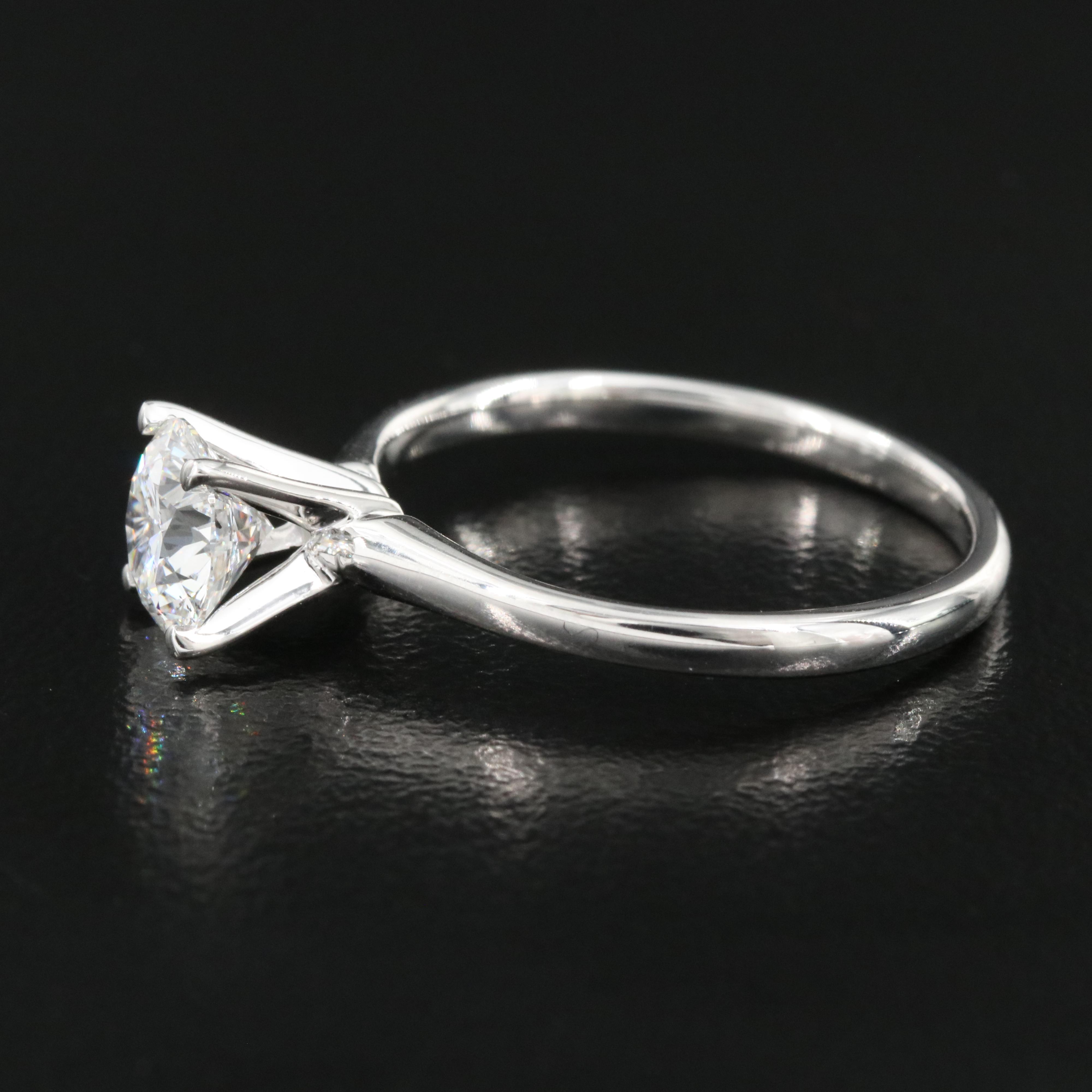 14K 1.04 CT Lab Grown Diamond Solitaire Ring