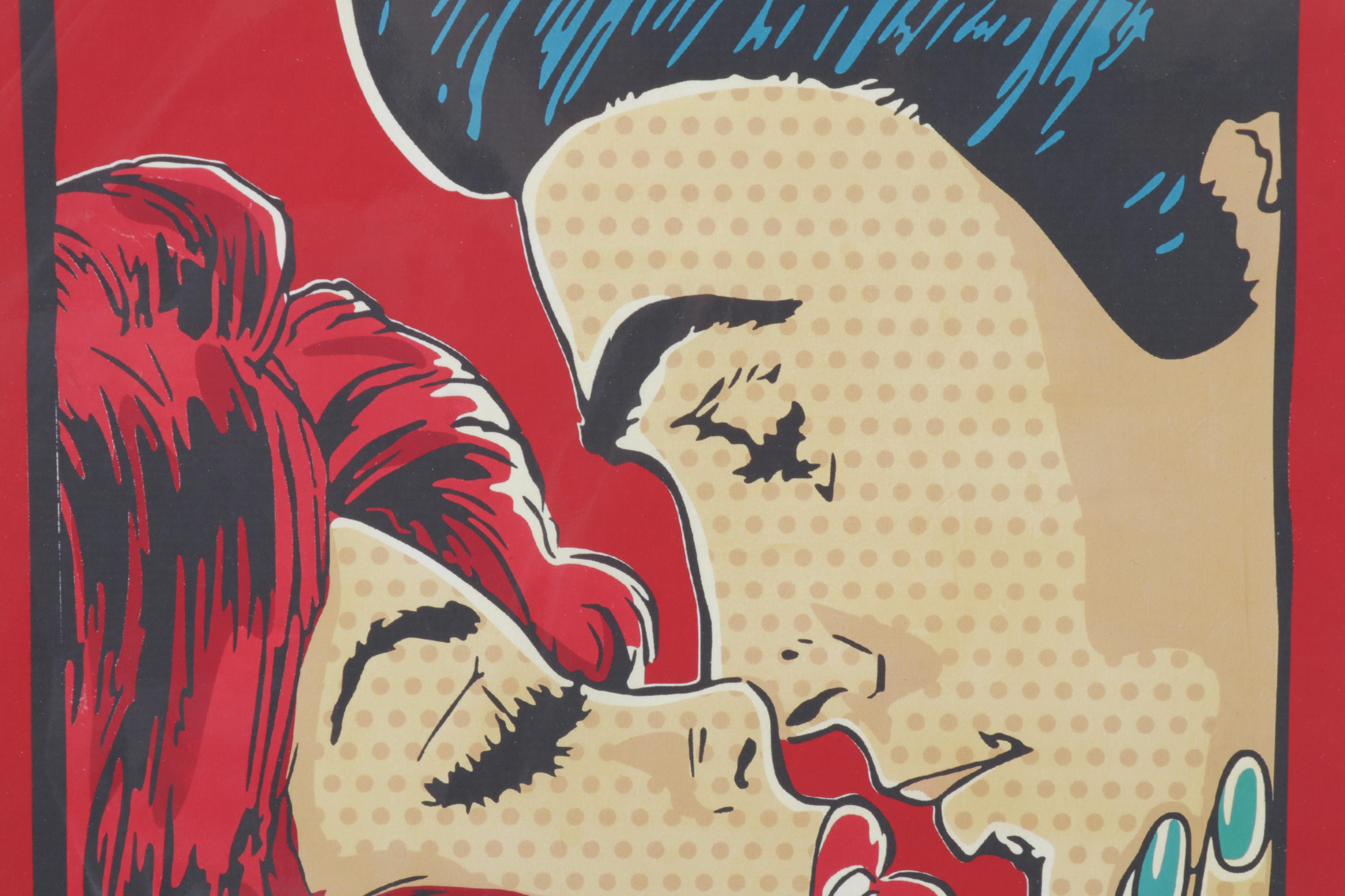 Denial Pop Art Giclée "Let's Burn It All!," 21st Century