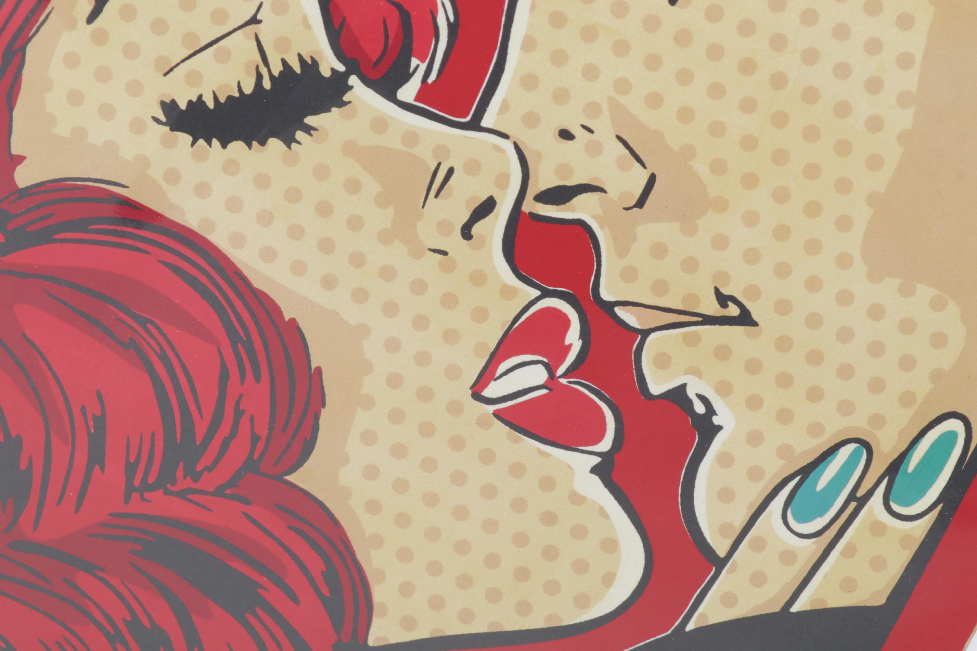 Denial Pop Art Giclée "Let's Burn It All!," 21st Century