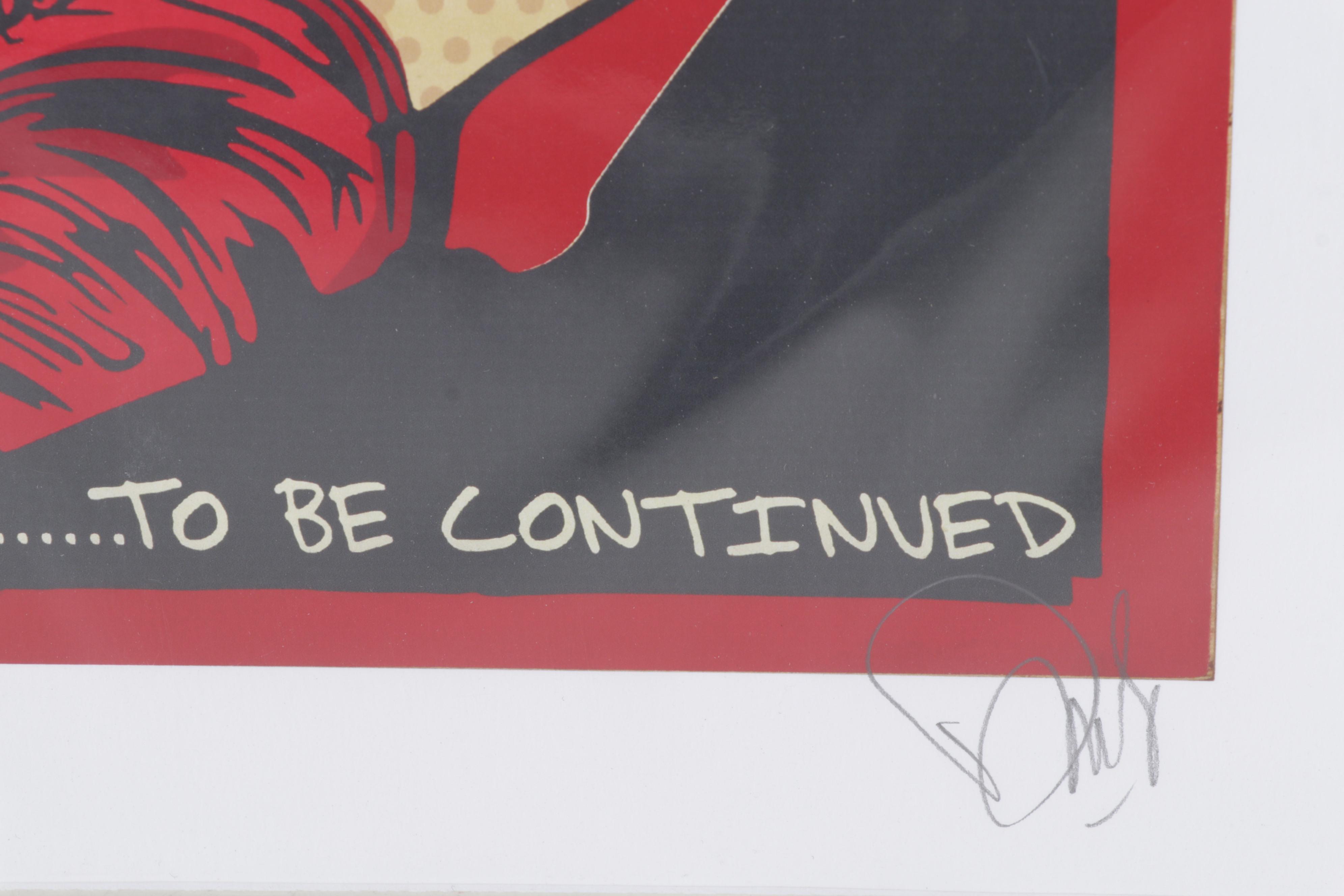 Denial Pop Art Giclée "Let's Burn It All!," 21st Century