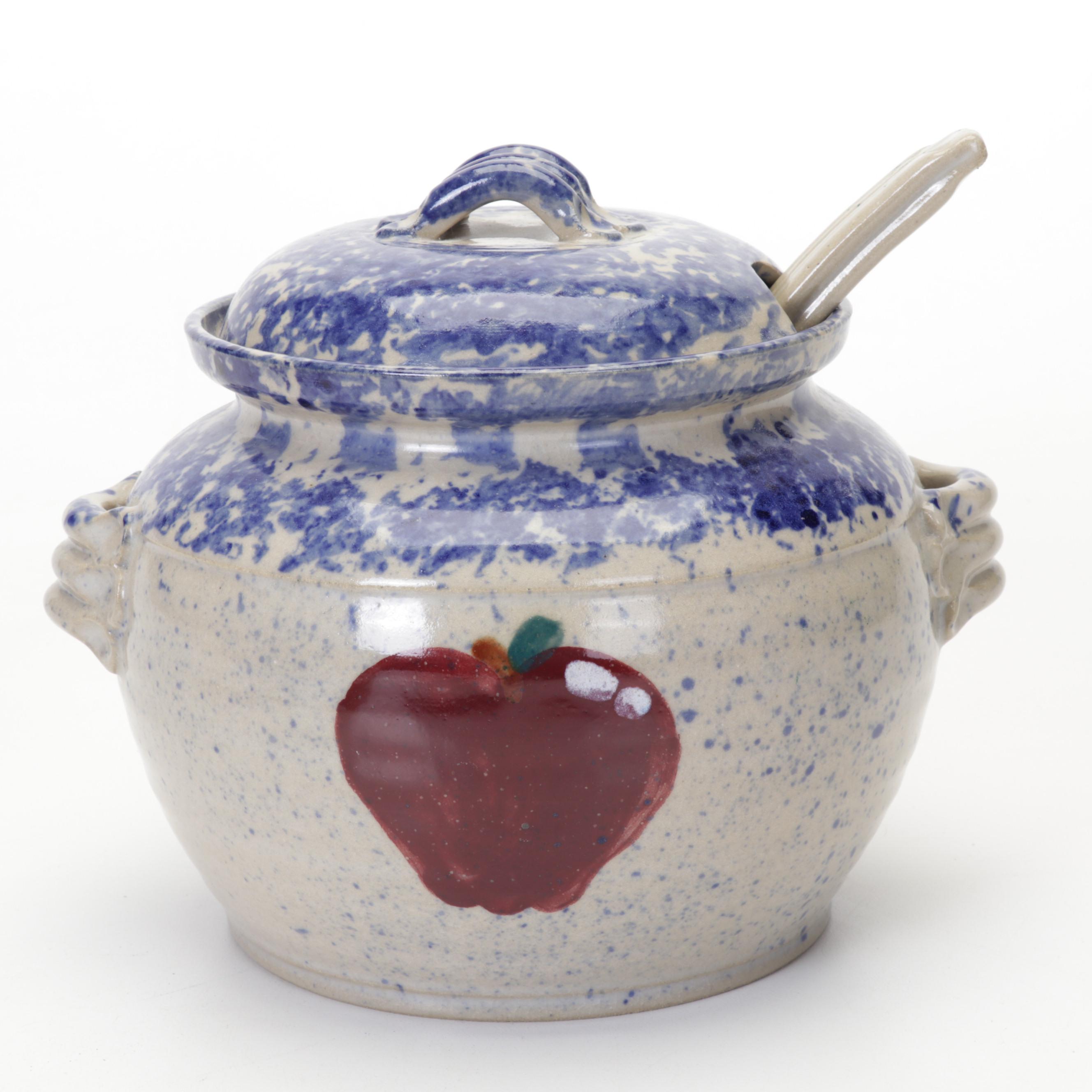 McCoy & Casey Pottery Bean Pots & Creamer with Barton Potteries Soup Tureen