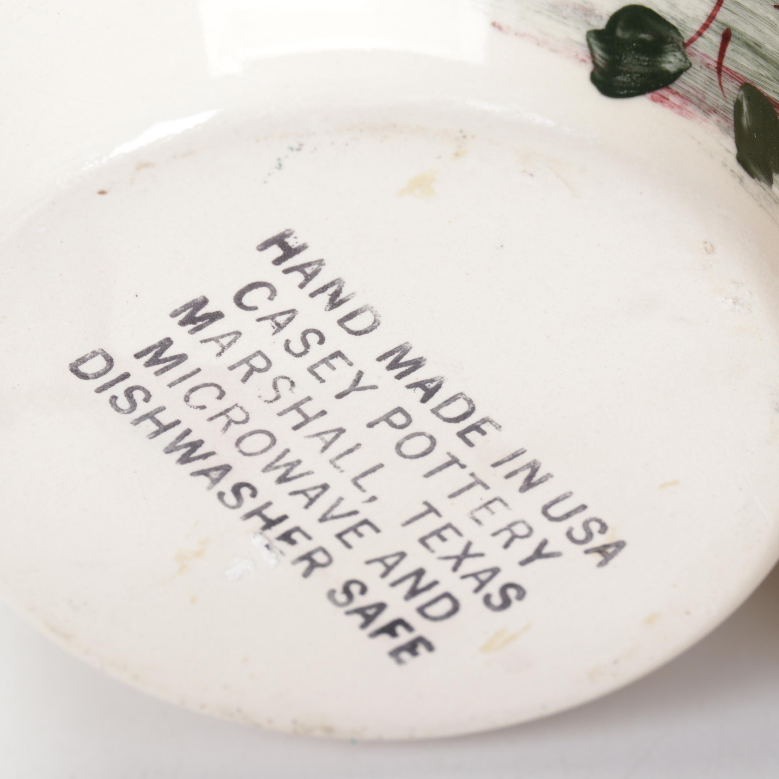 McCoy & Casey Pottery Bean Pots & Creamer with Barton Potteries Soup Tureen