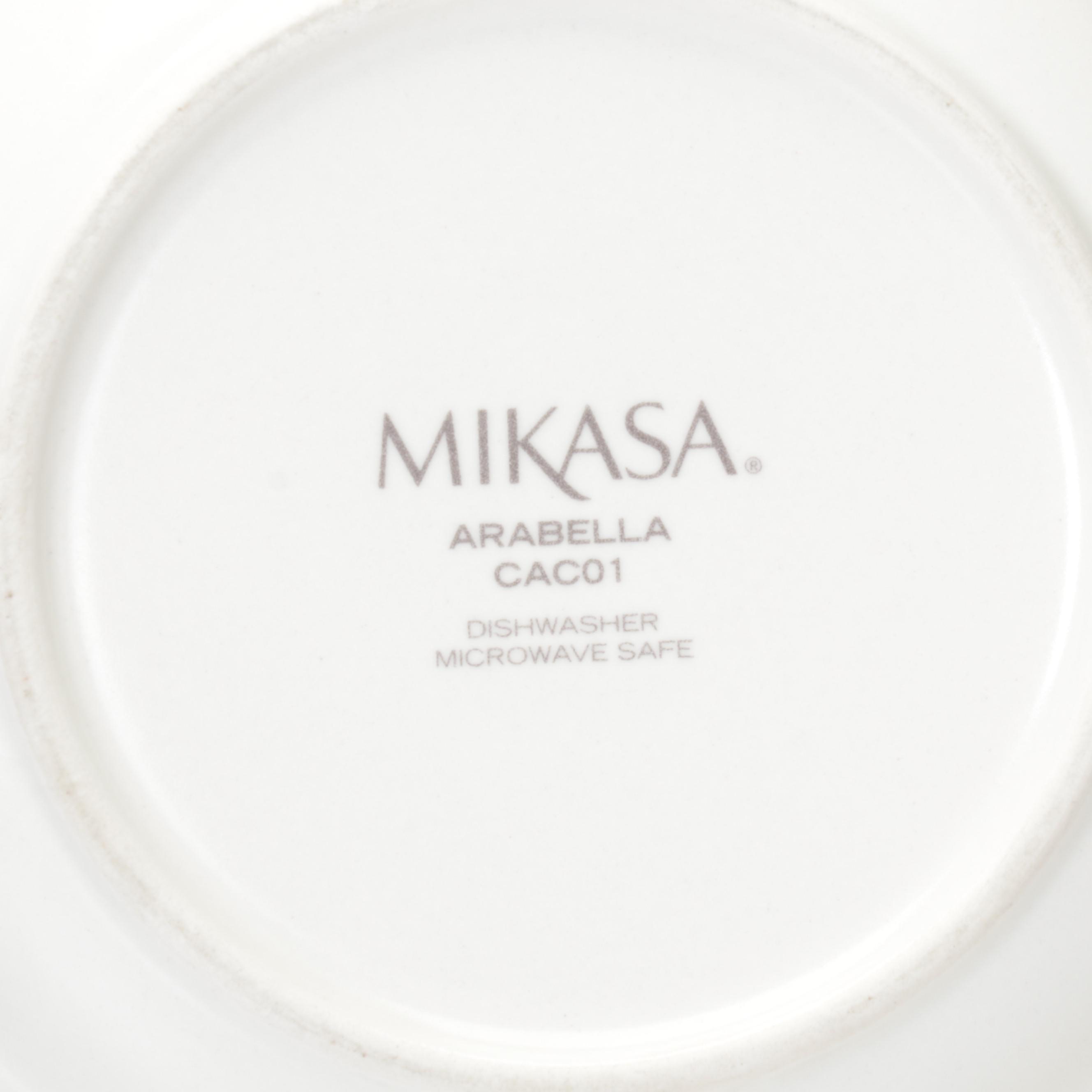 Mikasa "Arabella" Stoneware Cups & Bowls with Artisan Pottery