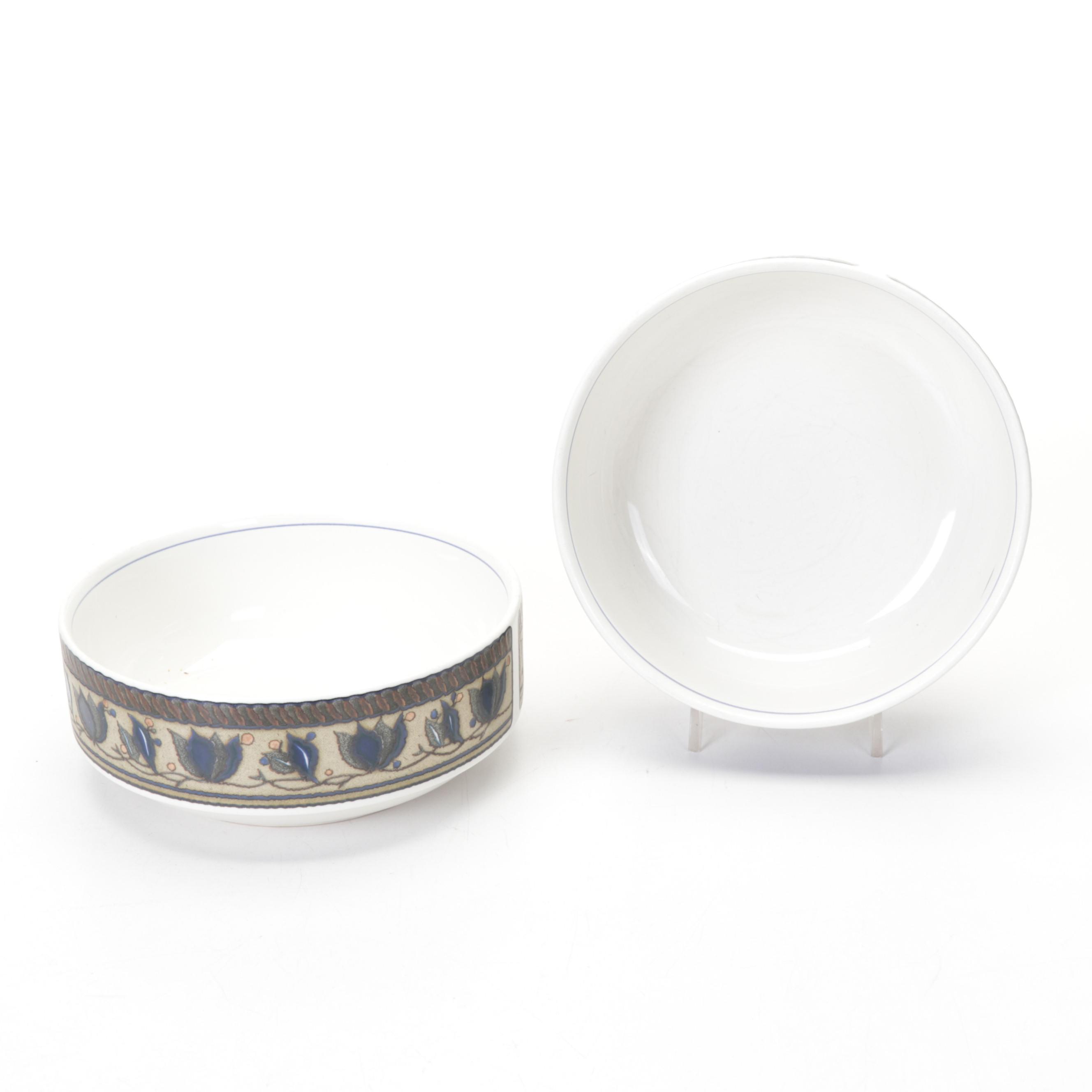 Mikasa "Arabella" Stoneware Cups & Bowls with Artisan Pottery