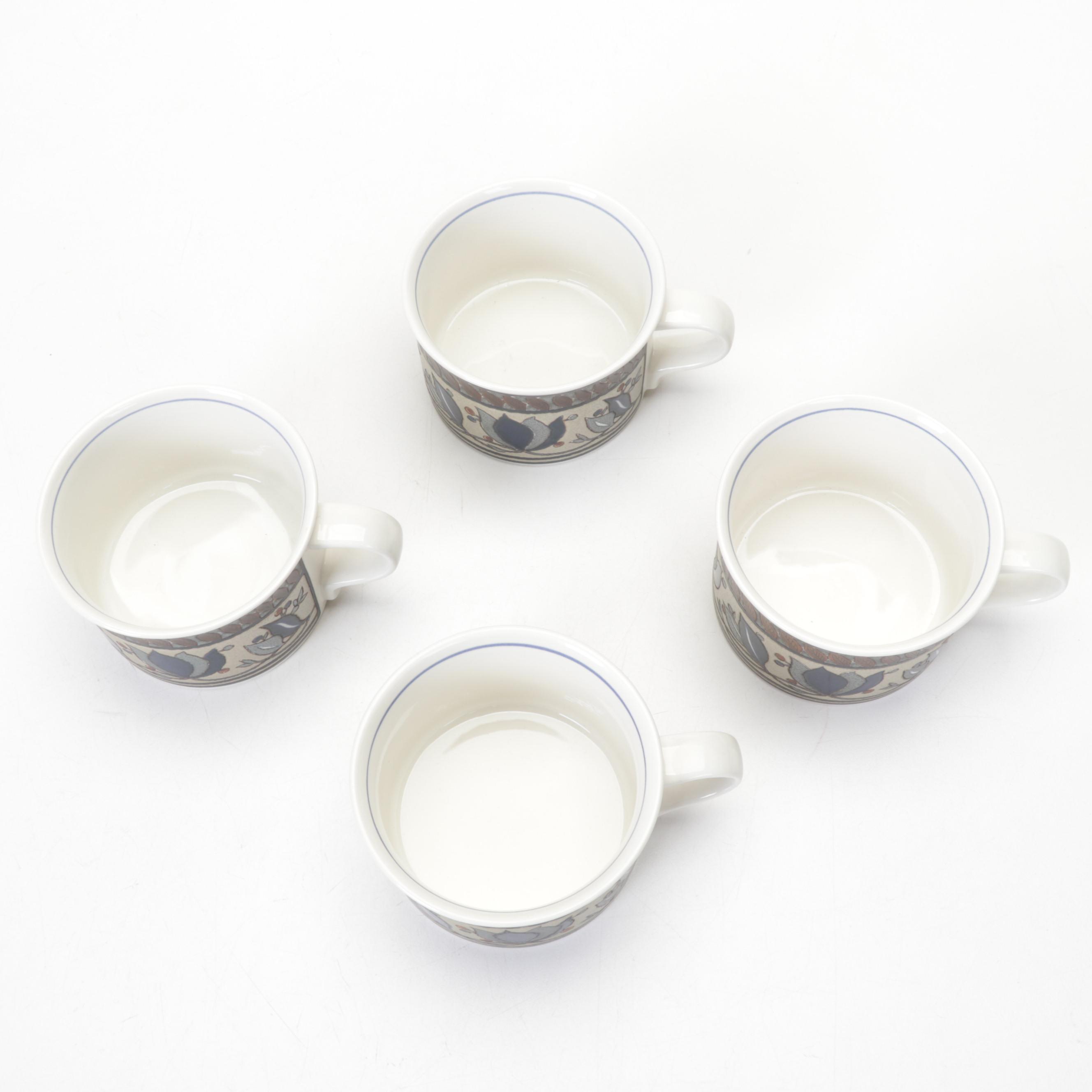 Mikasa "Arabella" Stoneware Cups & Bowls with Artisan Pottery