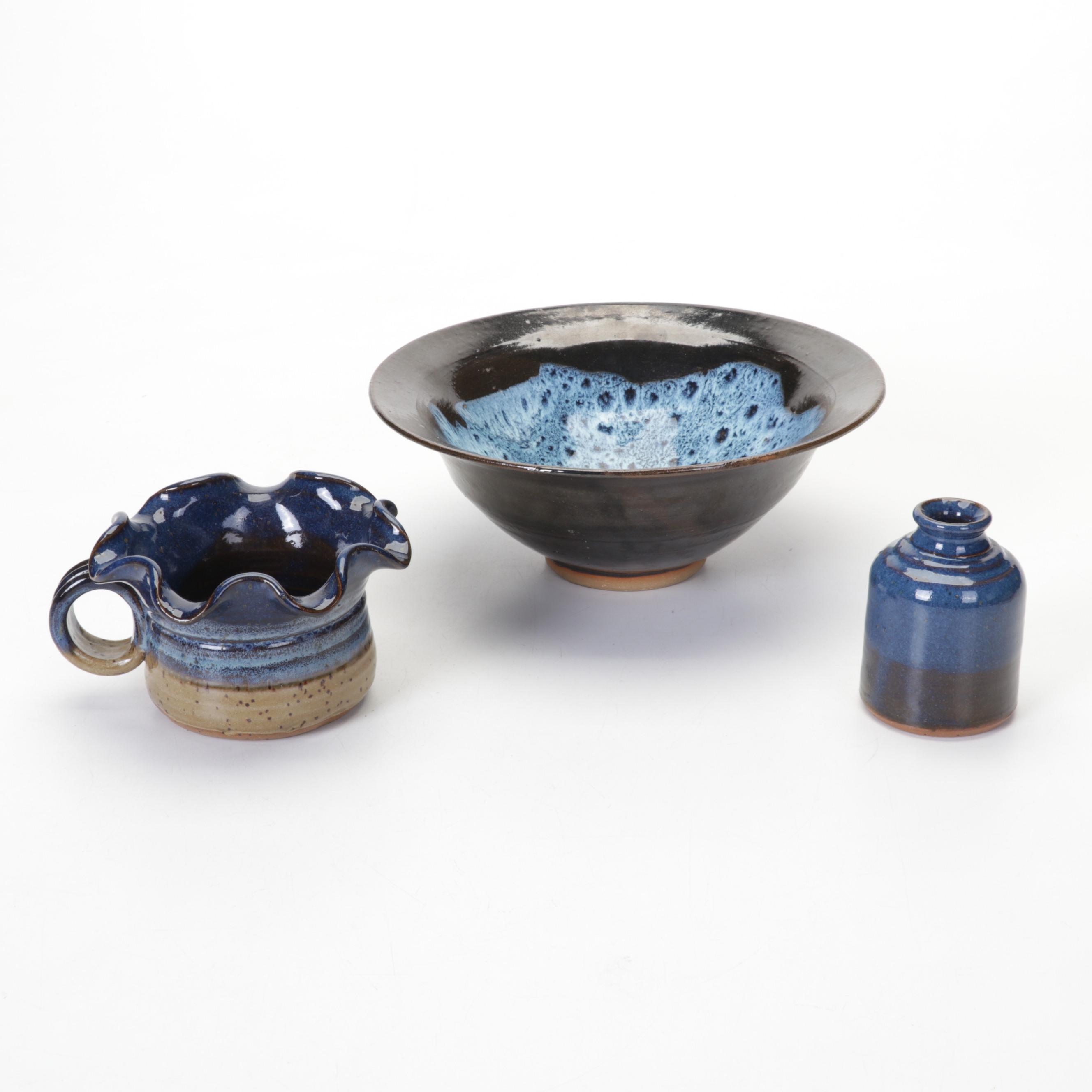 Mikasa "Arabella" Stoneware Cups & Bowls with Artisan Pottery