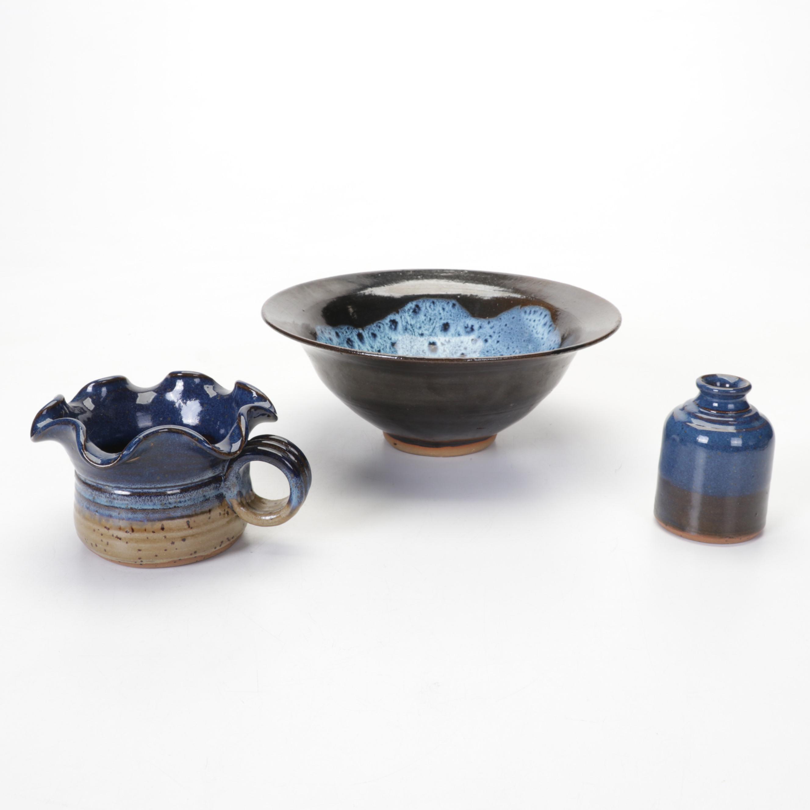 Mikasa "Arabella" Stoneware Cups & Bowls with Artisan Pottery