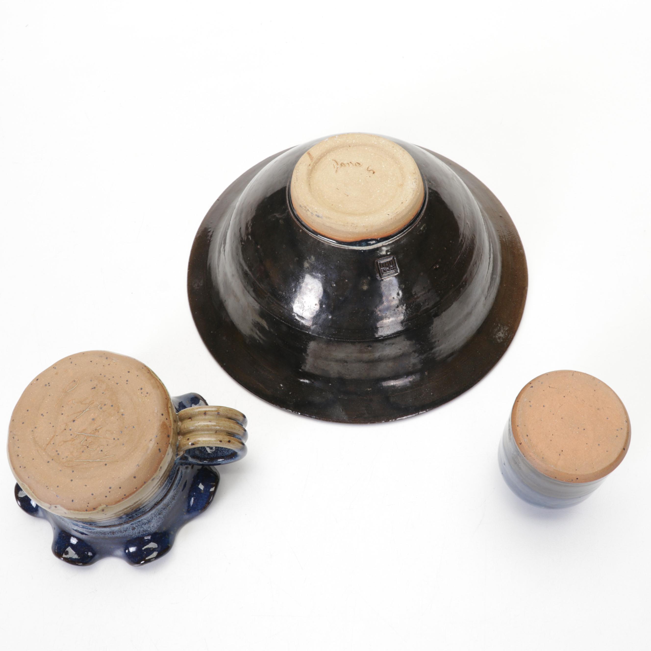 Mikasa "Arabella" Stoneware Cups & Bowls with Artisan Pottery