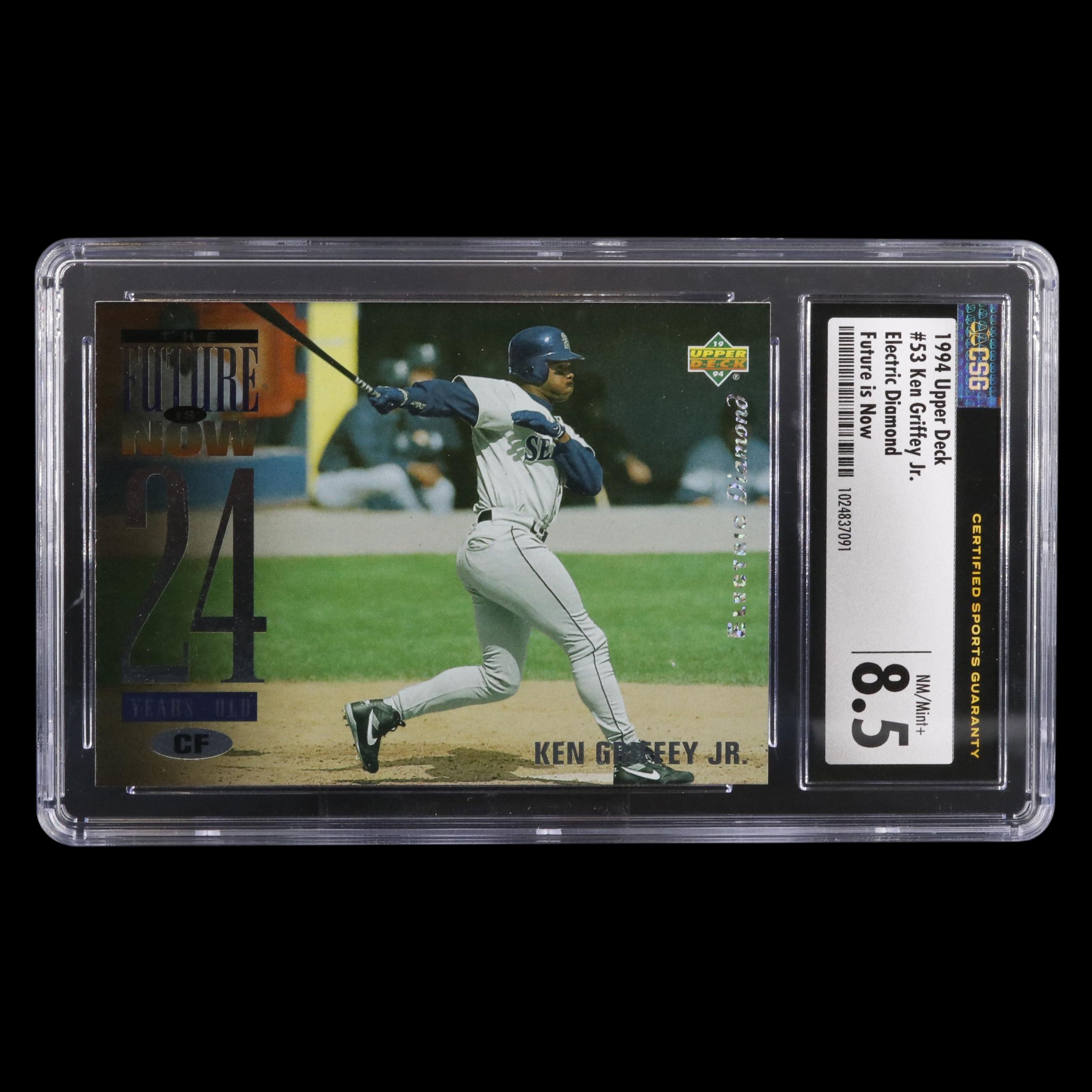 1994 Upper Deck Ken Griffey Jr. #53 Future is Now Electric Diamond Baseball Card