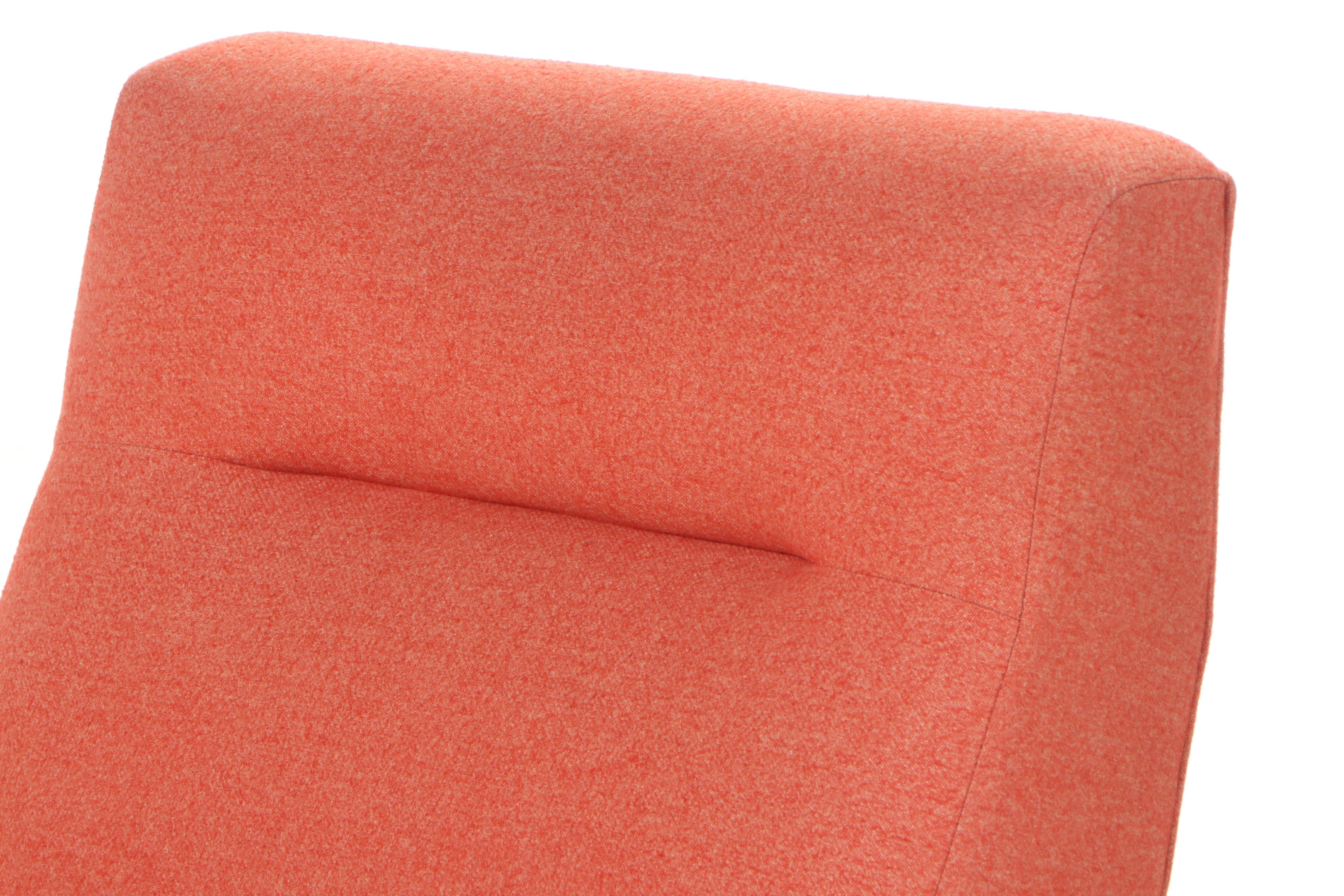 Mitchell Gold + Bob Williams "Tilton" Brushed Stainless Steel Swivel-Recliner