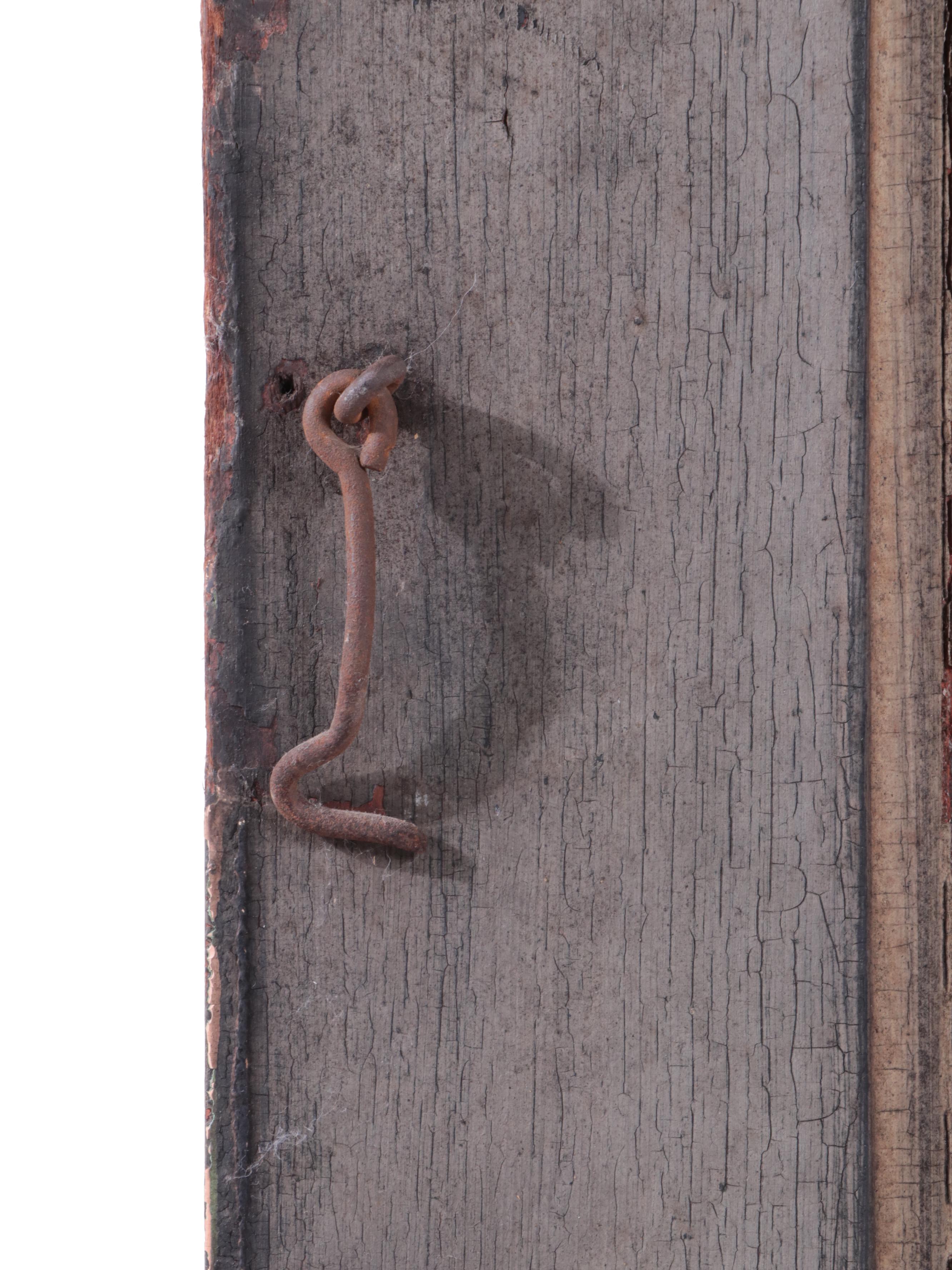 Late Victorian Painted Raised-Panel Interior Door