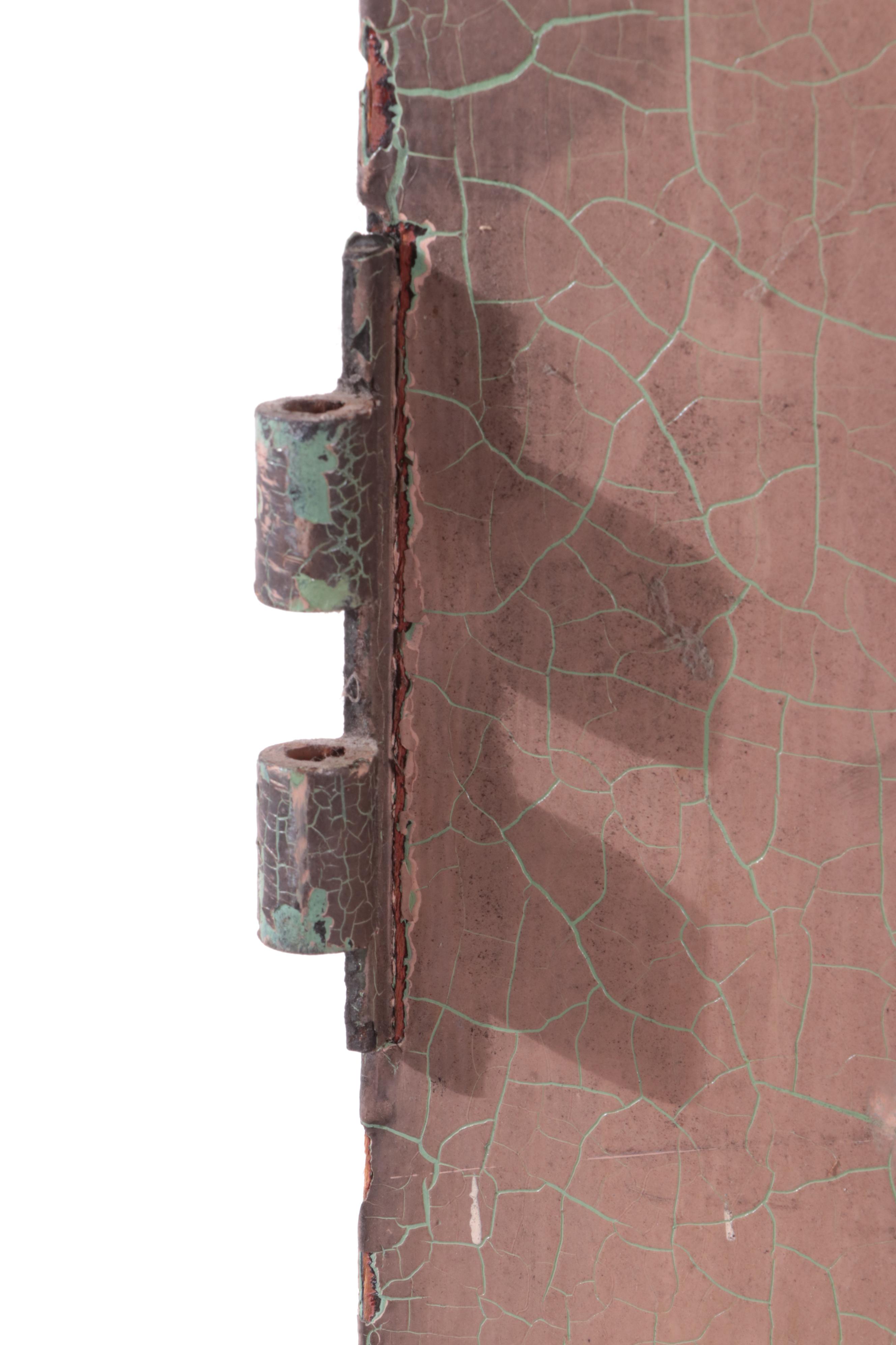 Late Victorian Painted Raised-Panel Interior Door