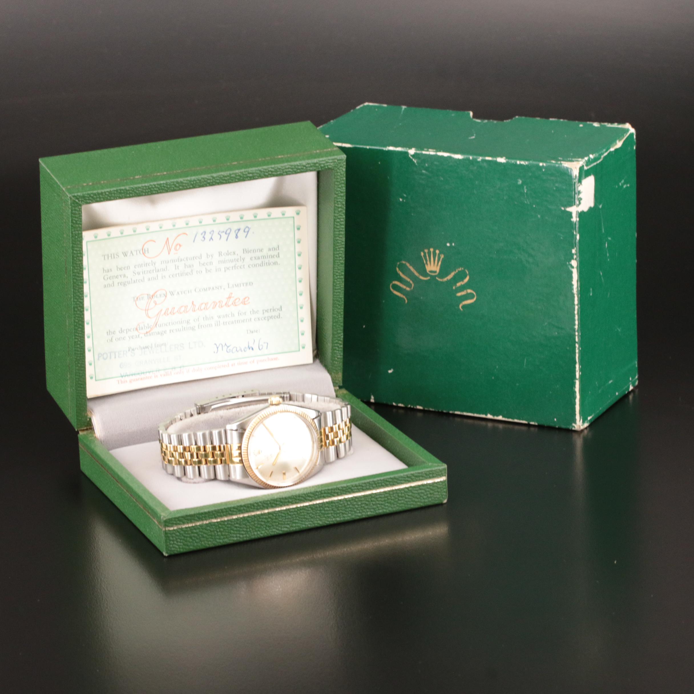 1966 Rolex Oyster Perpetual Air-King Precision Watch