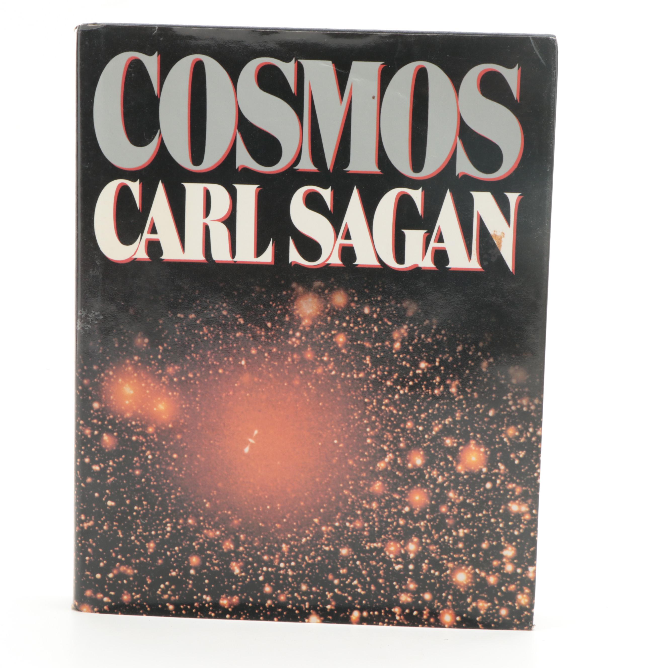 First Edition "Comet" by Carl Sagan and Ann Druyan with "Cosmos" by Carl Sagan