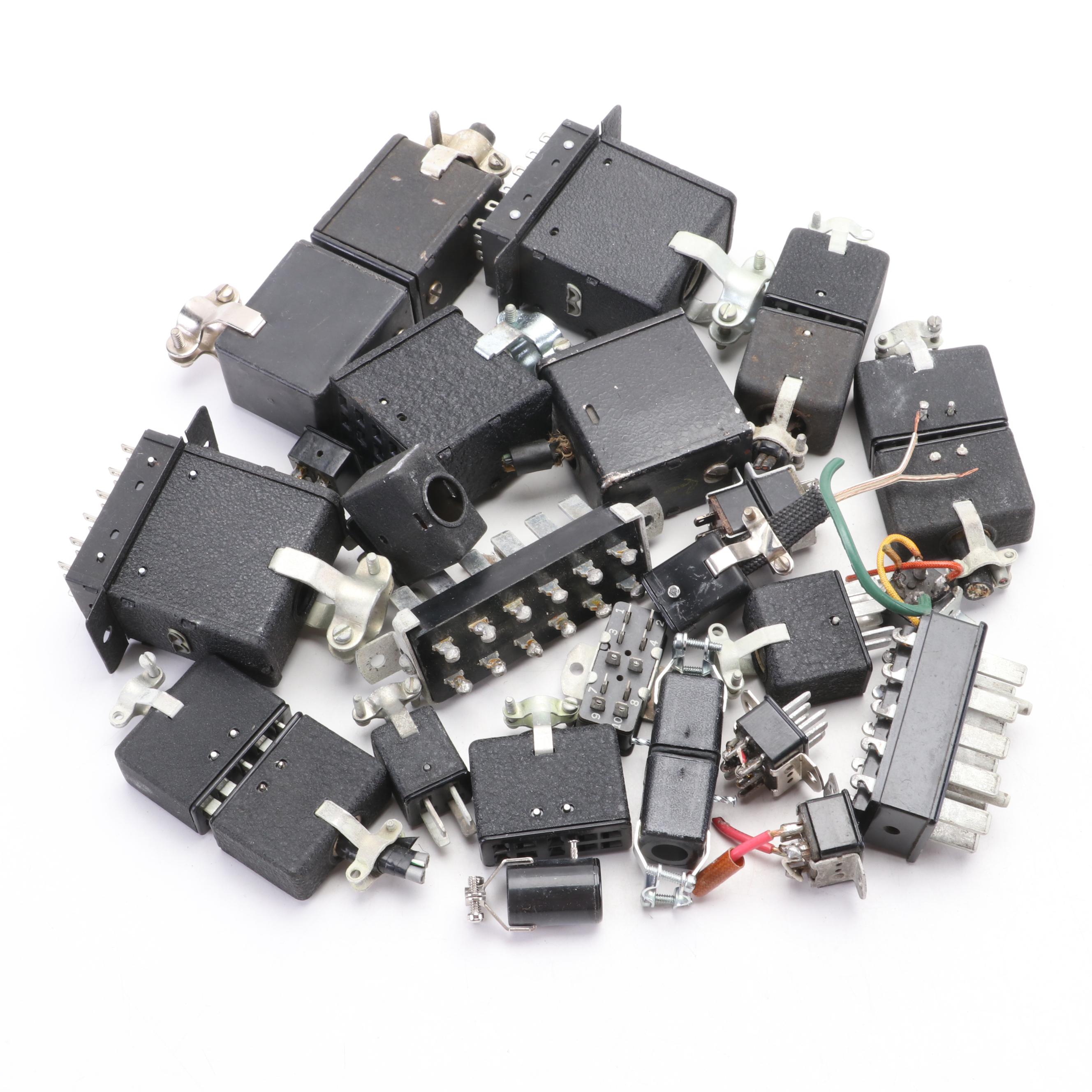 Fuse Holders, Multipin Connectors, and Tube Socket Electronic Components
