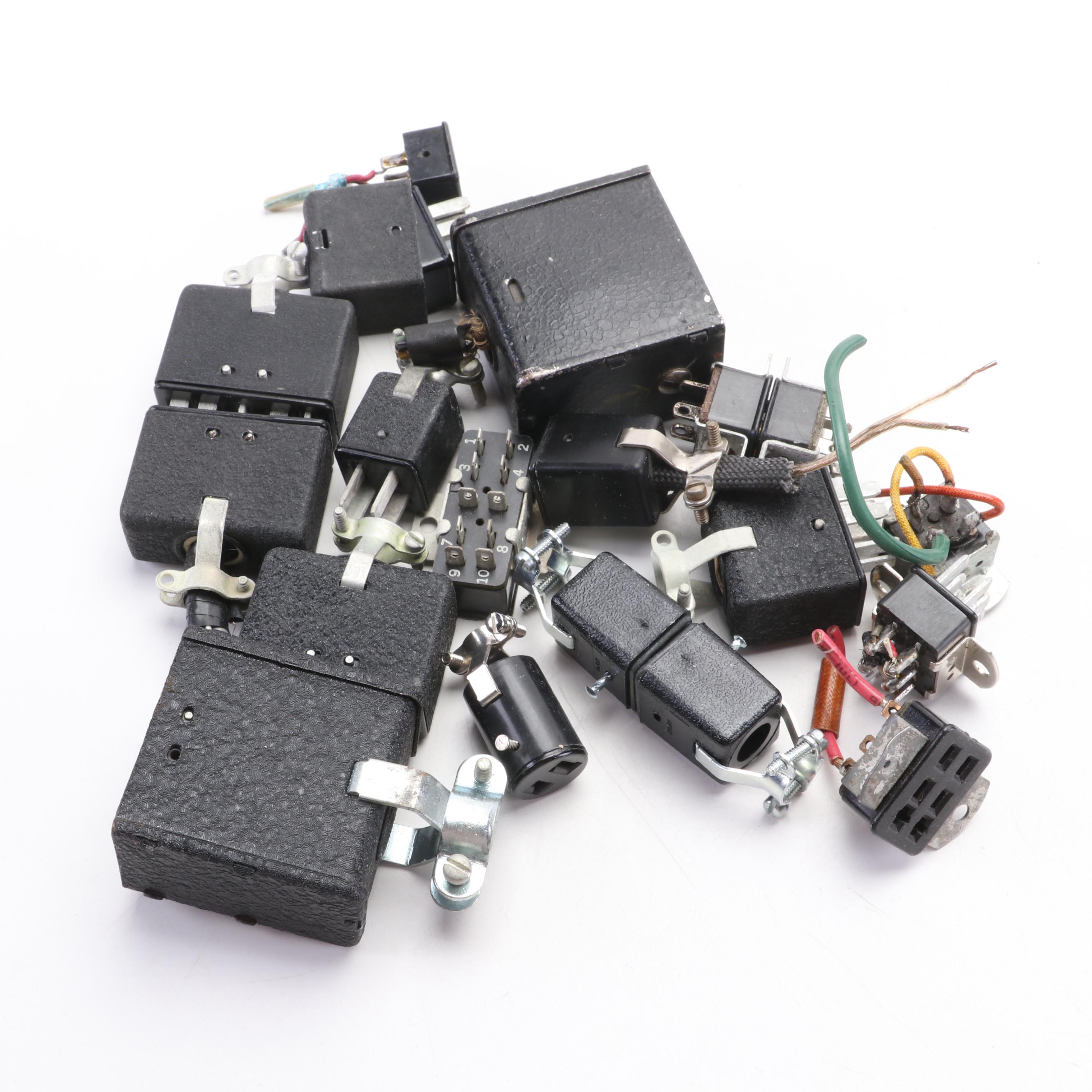 Fuse Holders, Multipin Connectors, and Tube Socket Electronic Components