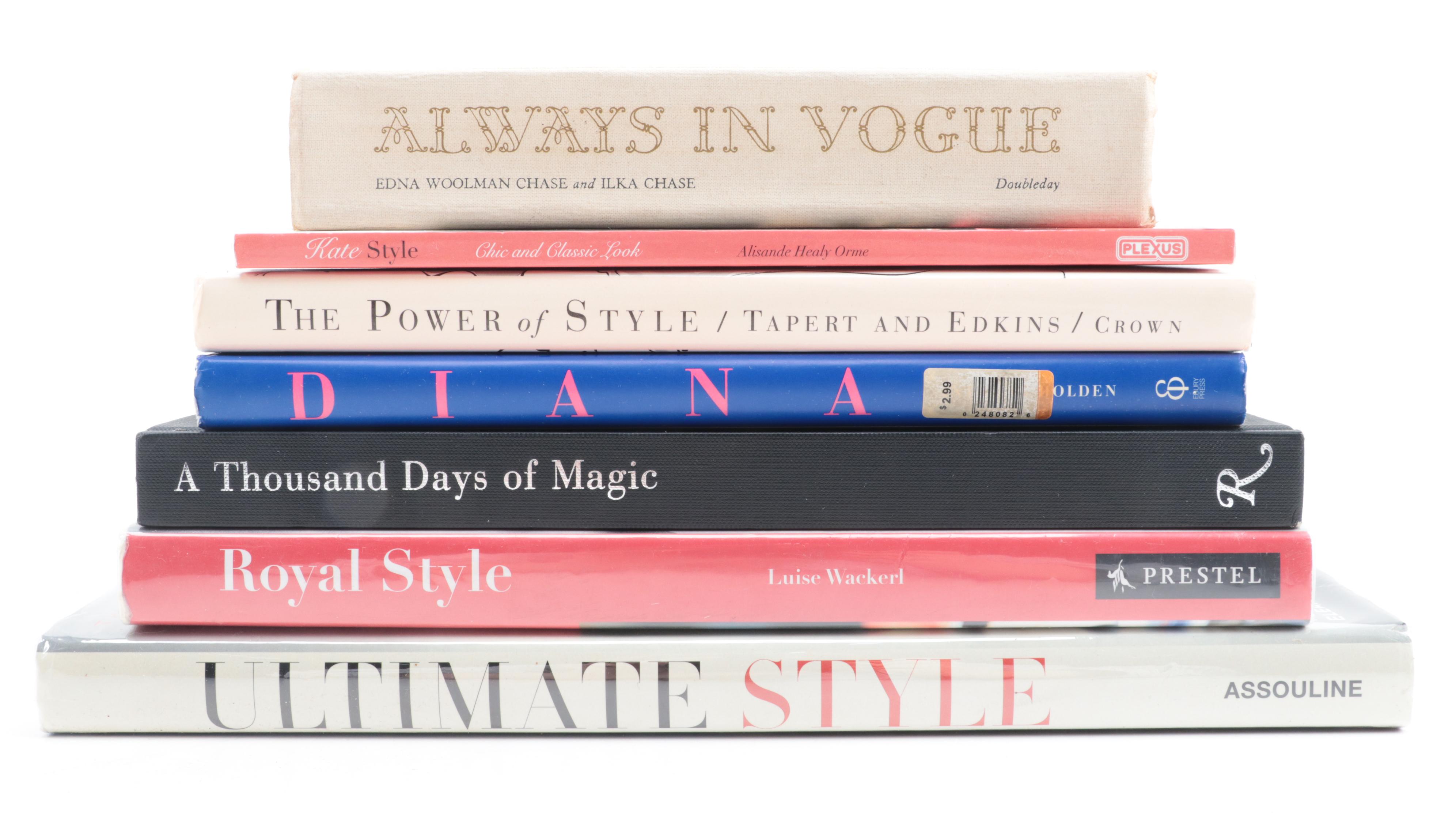 Double Signed First Edition "Always in Vogue" and More Fashion Icon Books