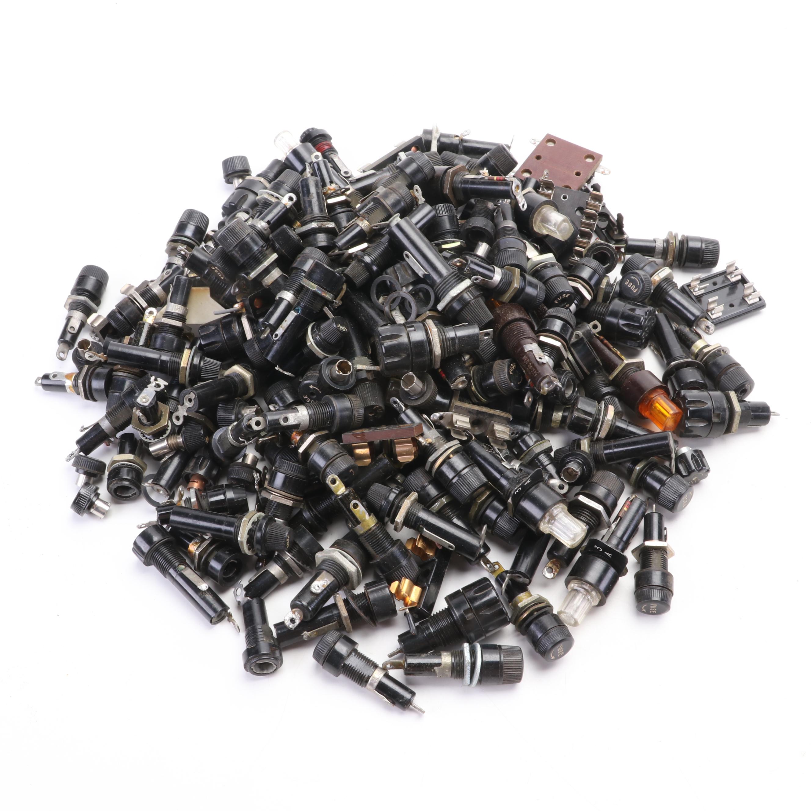 Fuse Holders, Multipin Connectors, and Tube Socket Electronic Components