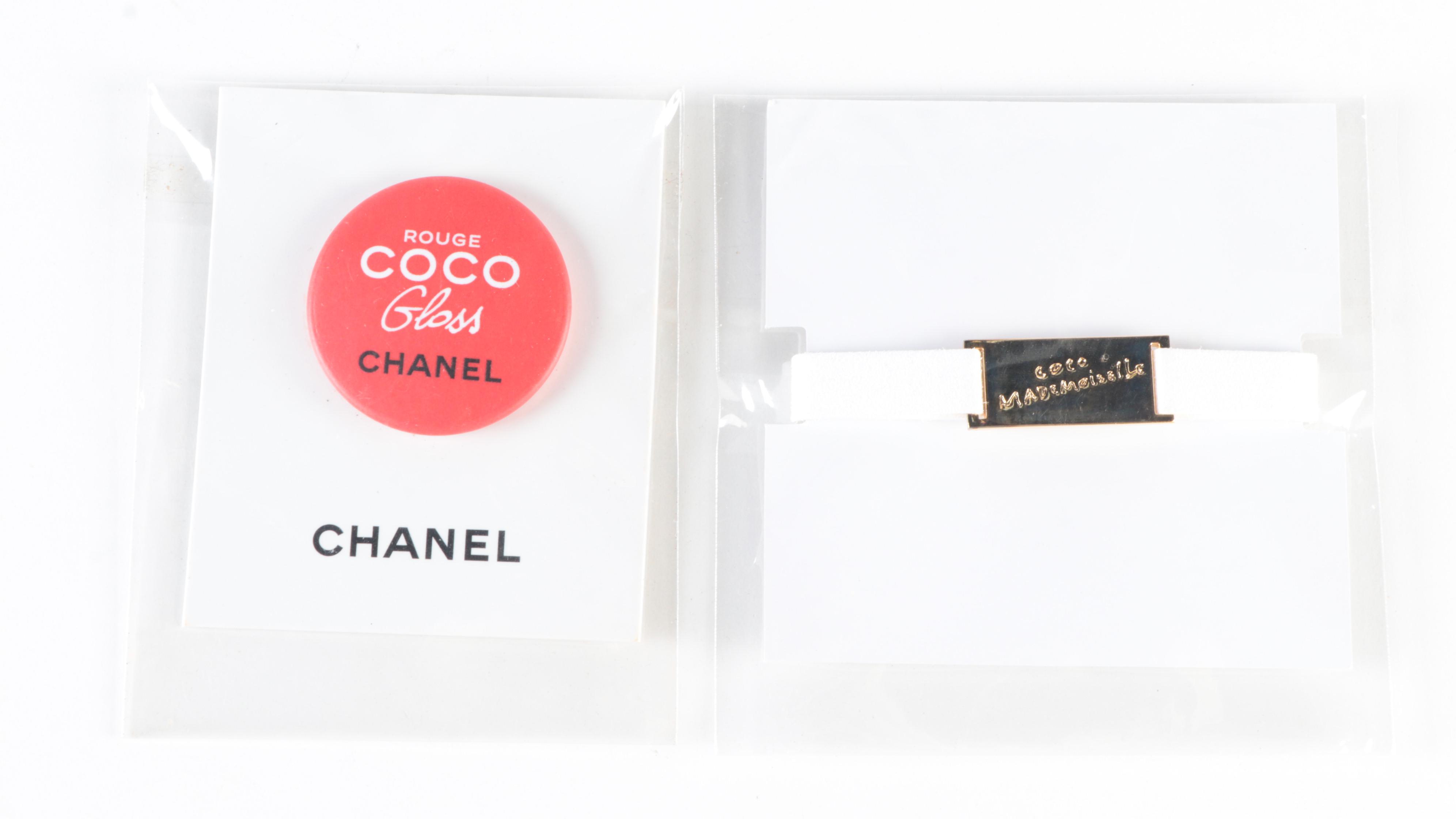 Chanel Promotional Perfume Bottle Charms and Pins