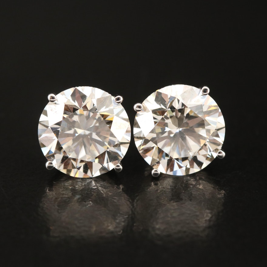14K 6.00 CTW Lab Grown Diamond Stud Earrings