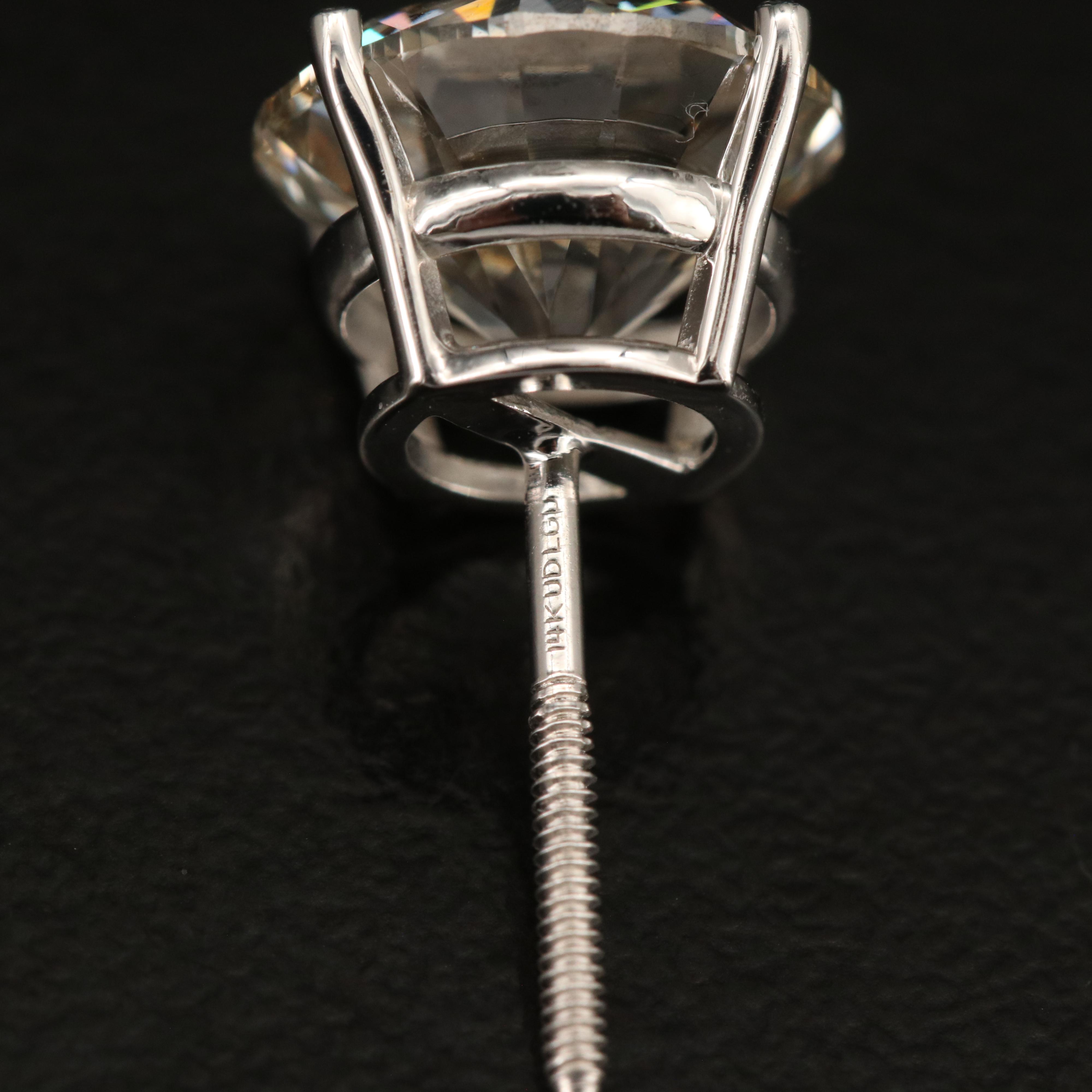 14K 6.00 CTW Lab Grown Diamond Stud Earrings