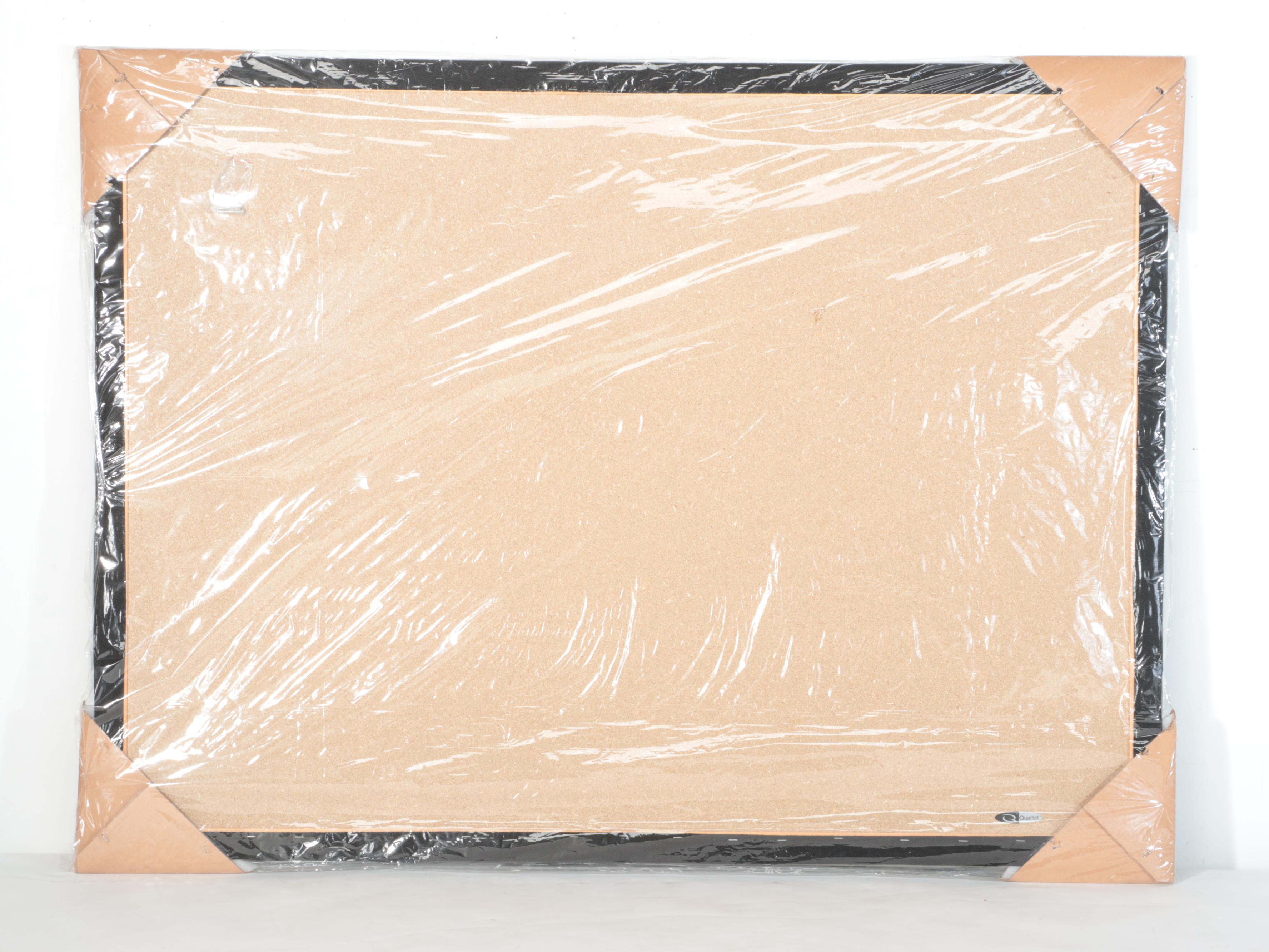 Quartet Black Fabric Message Bulletin Boards