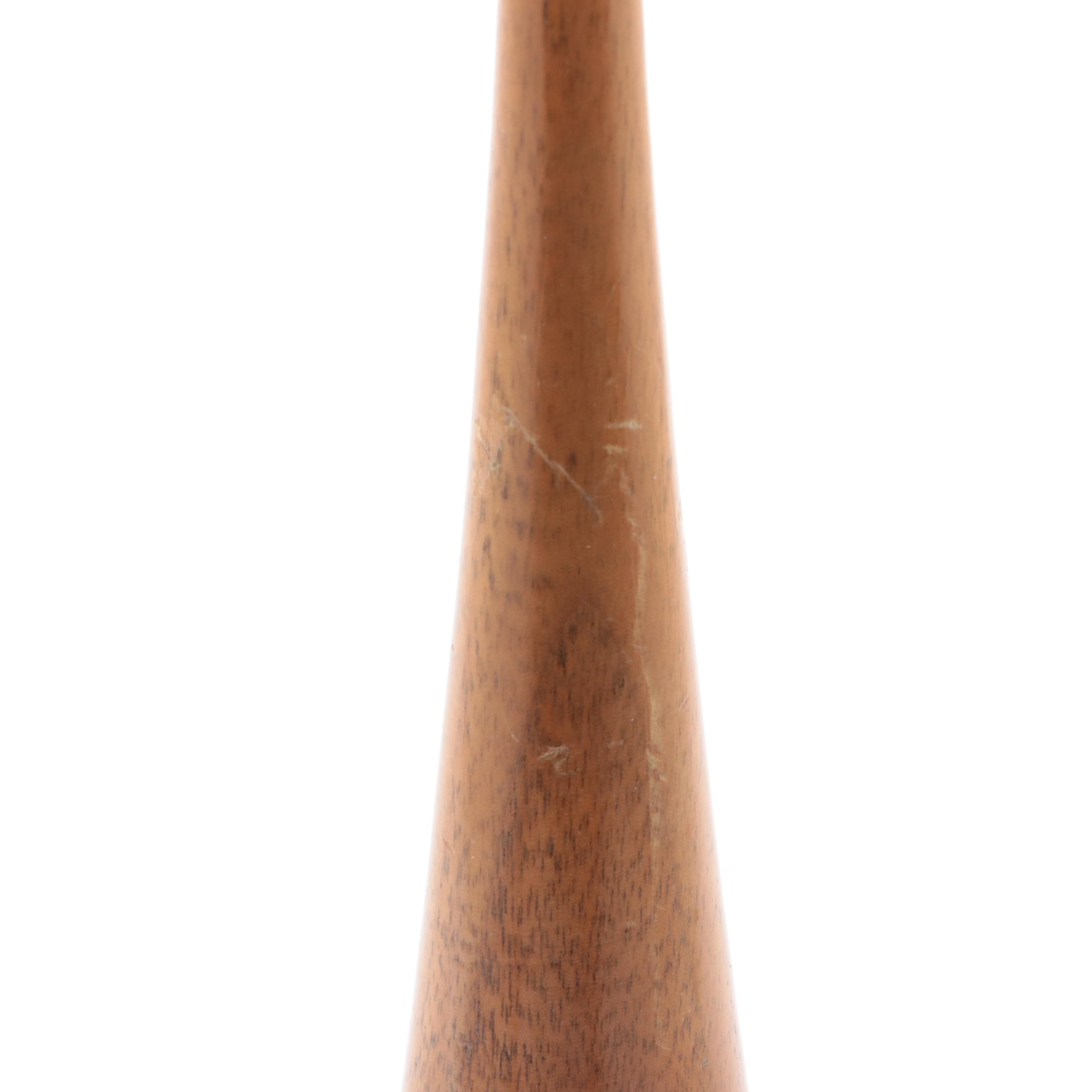 Danish Modern Style Wooden Candlesticks