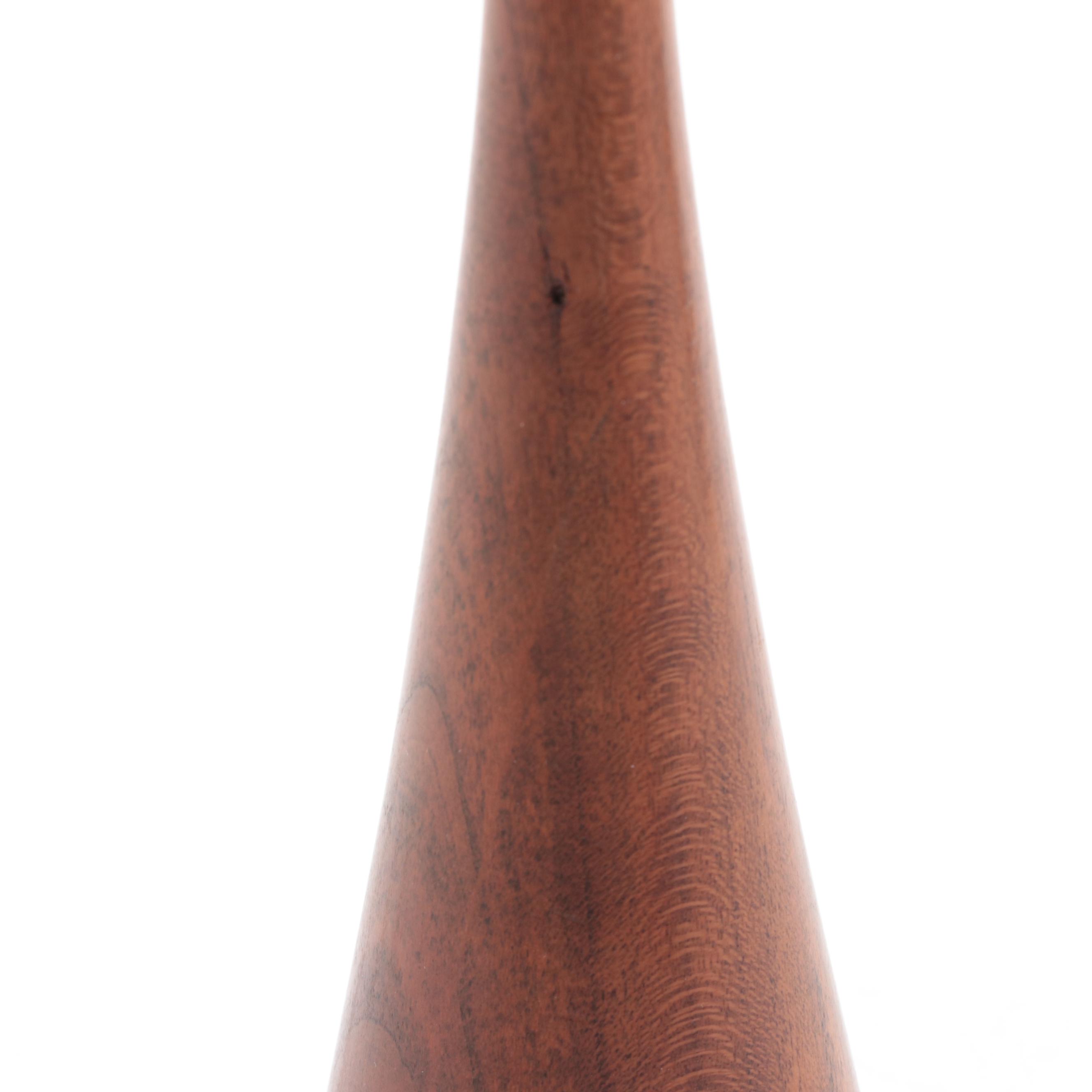 Danish Modern Style Wooden Candlesticks