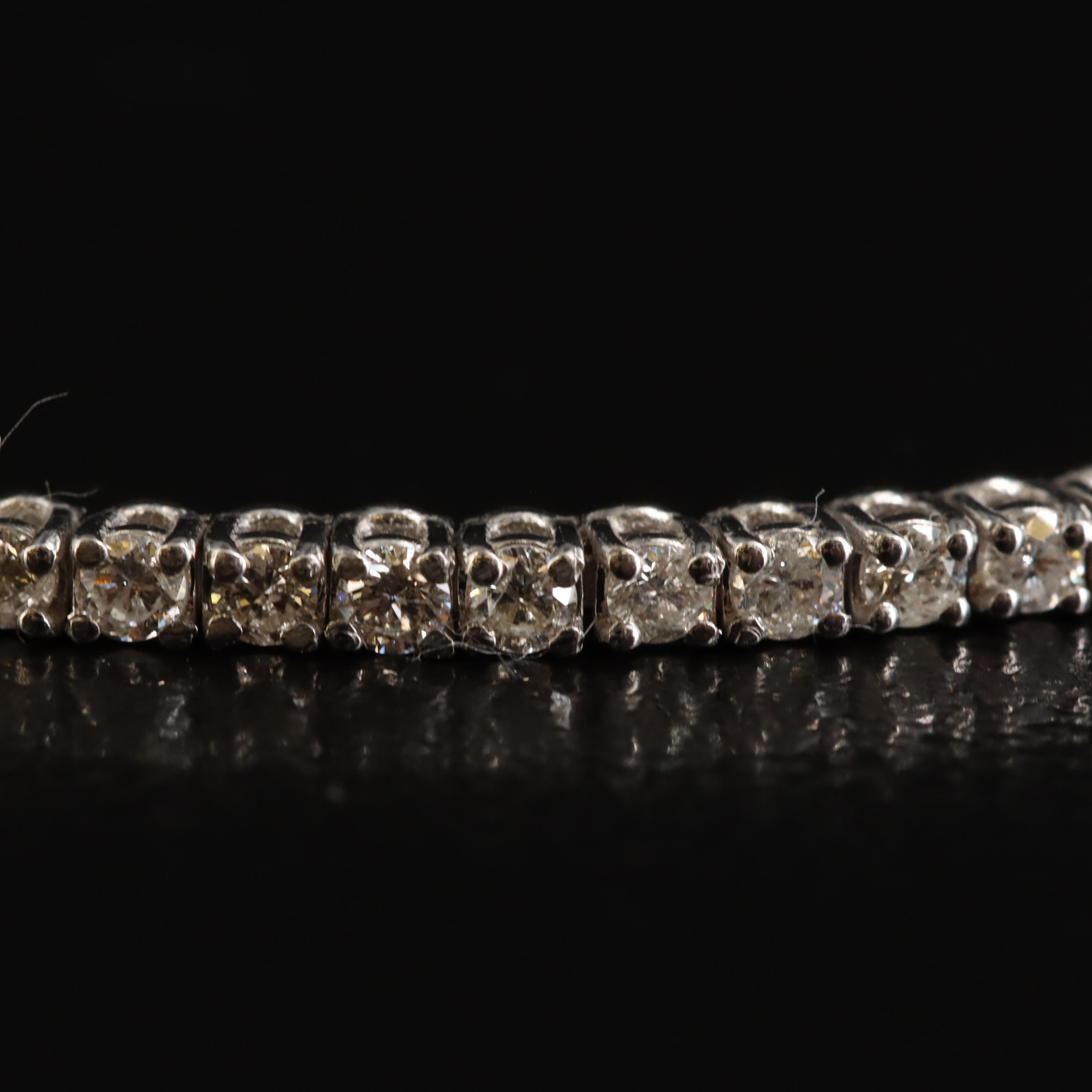 14K 0.38 CTW Diamond Line Bracelet