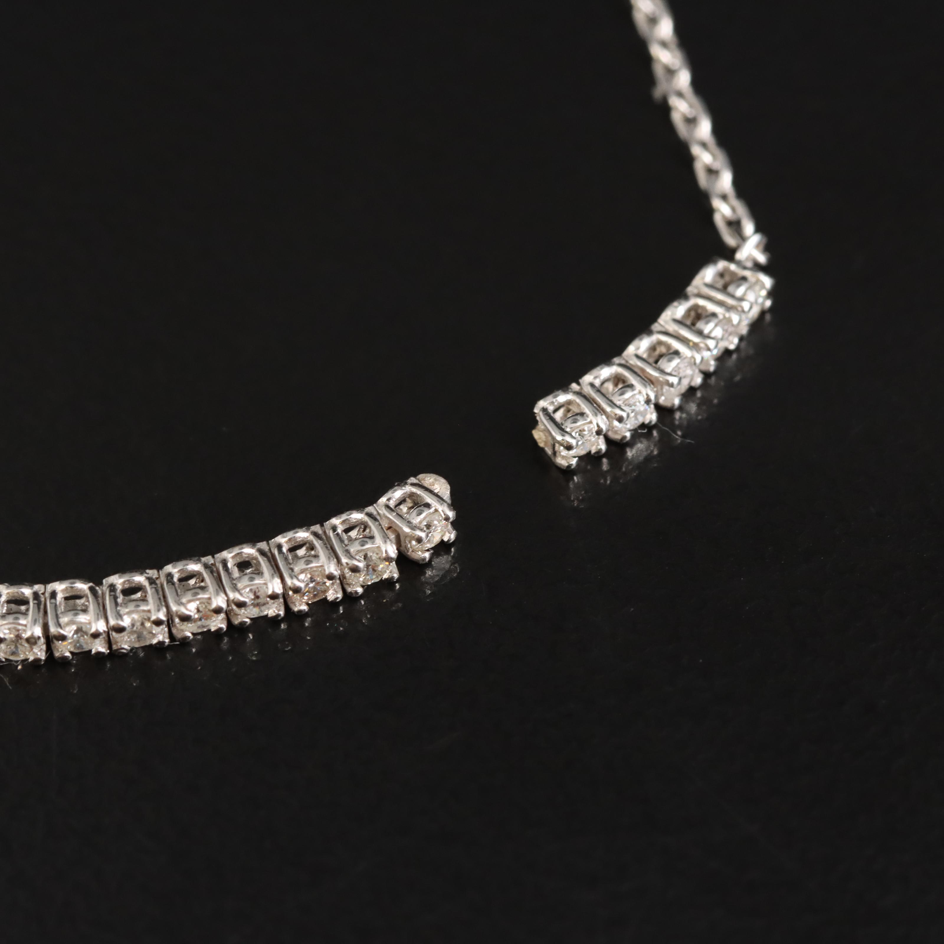 14K 0.38 CTW Diamond Line Bracelet