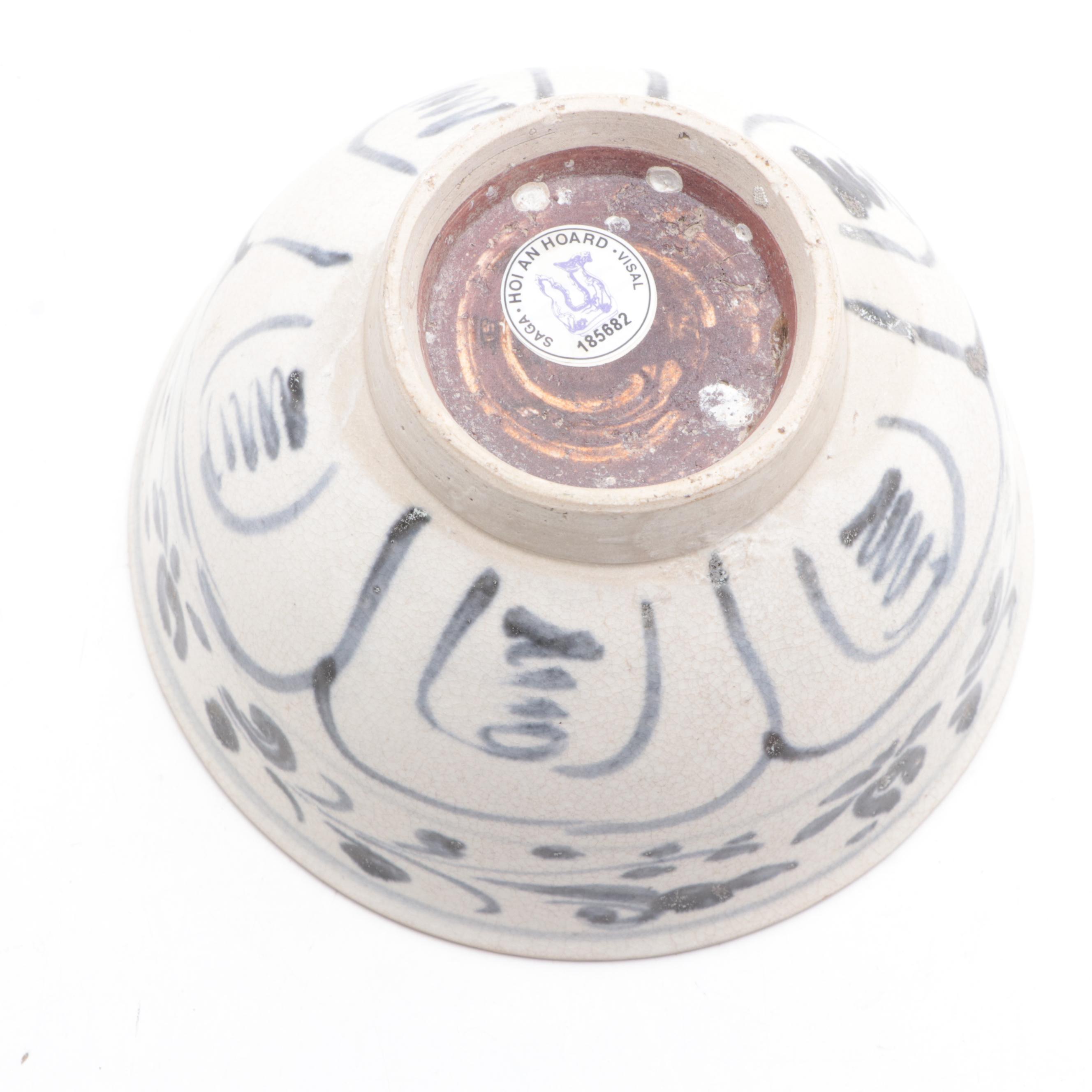 Hội An Hoard and Other Vietnamese Decorative Earthenware Bowls