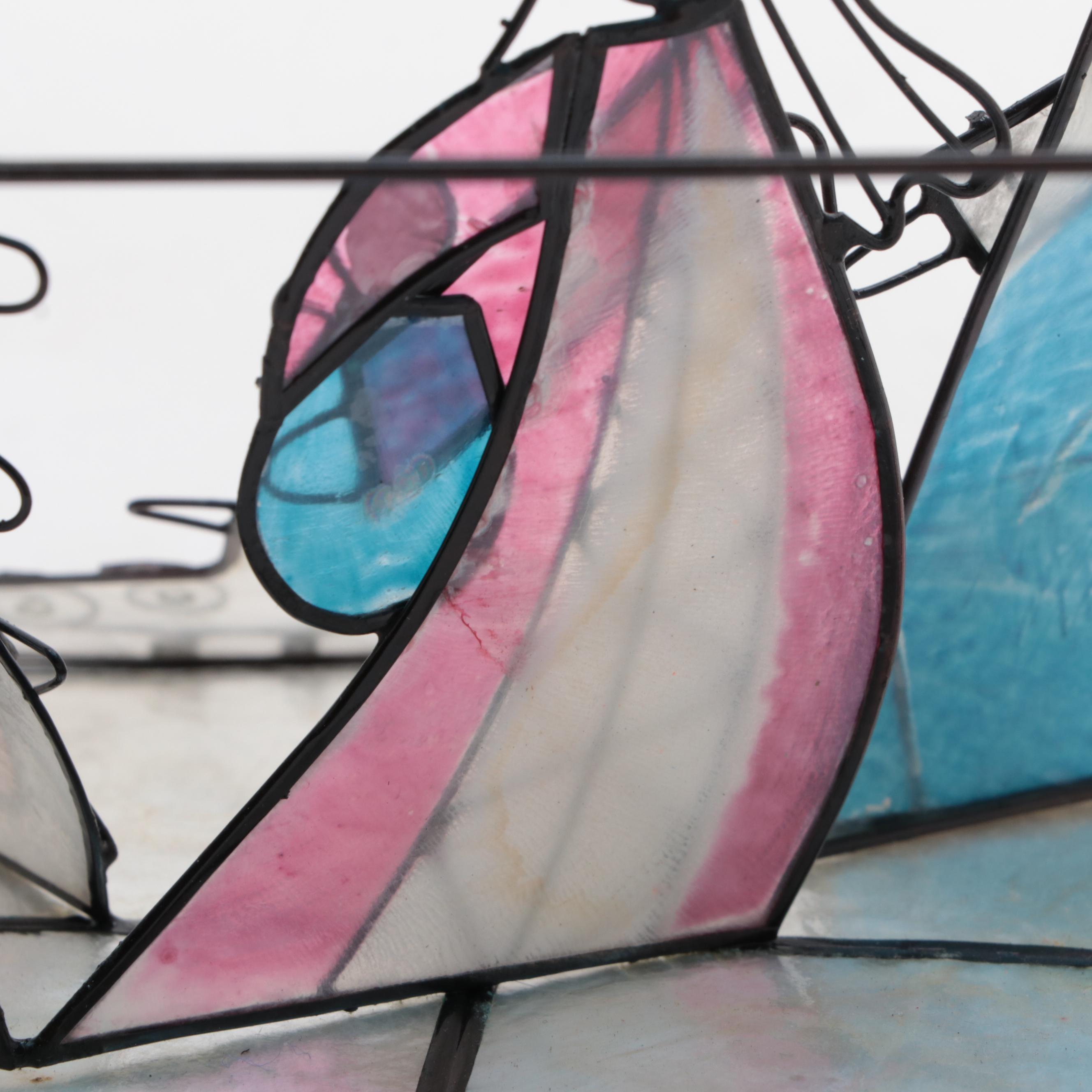 Ten Thousand Villages Painted Capiz Shell Nativity