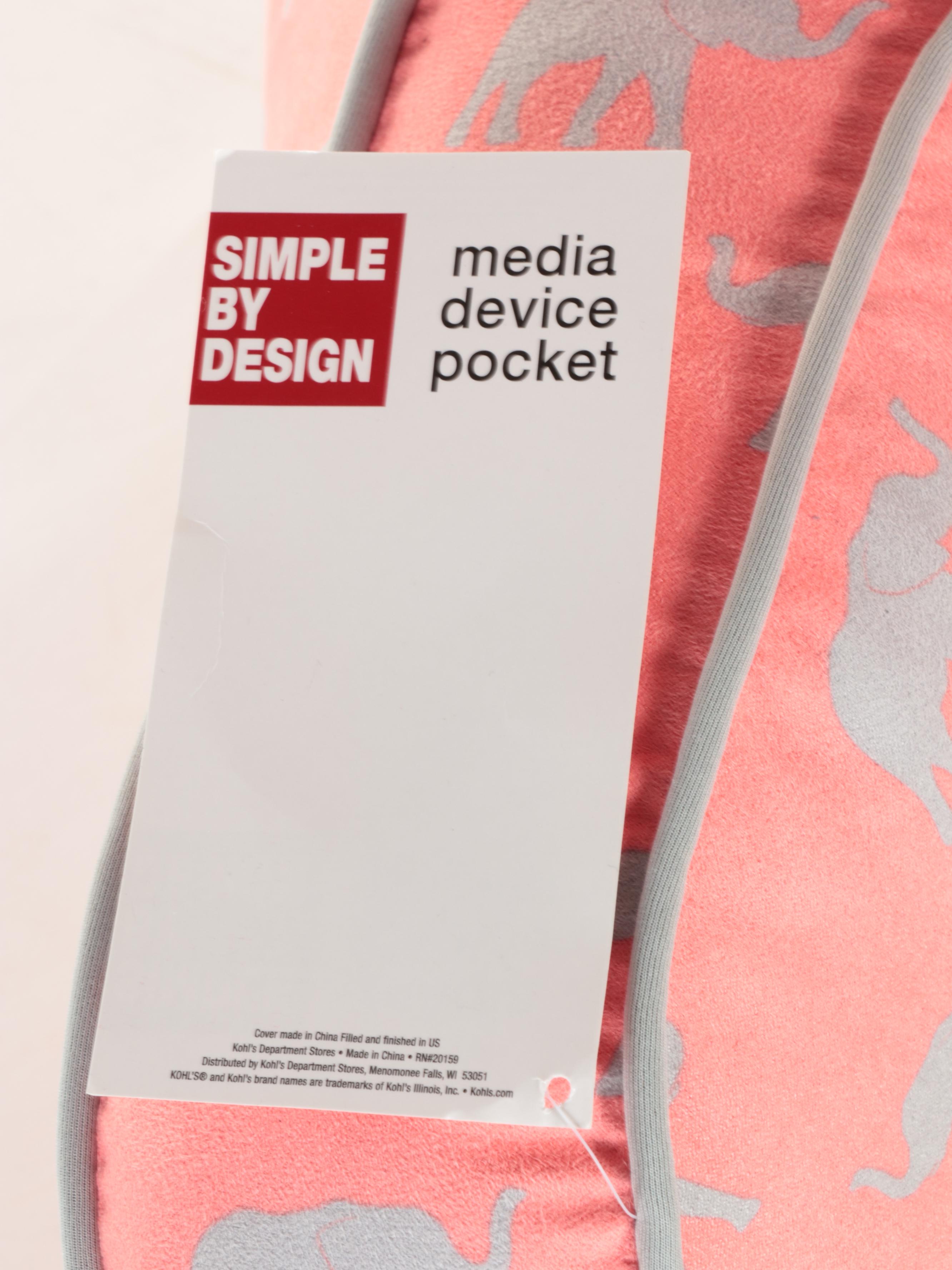 Simple by Design Reading Pillow with Eagle Creek Pack-It System