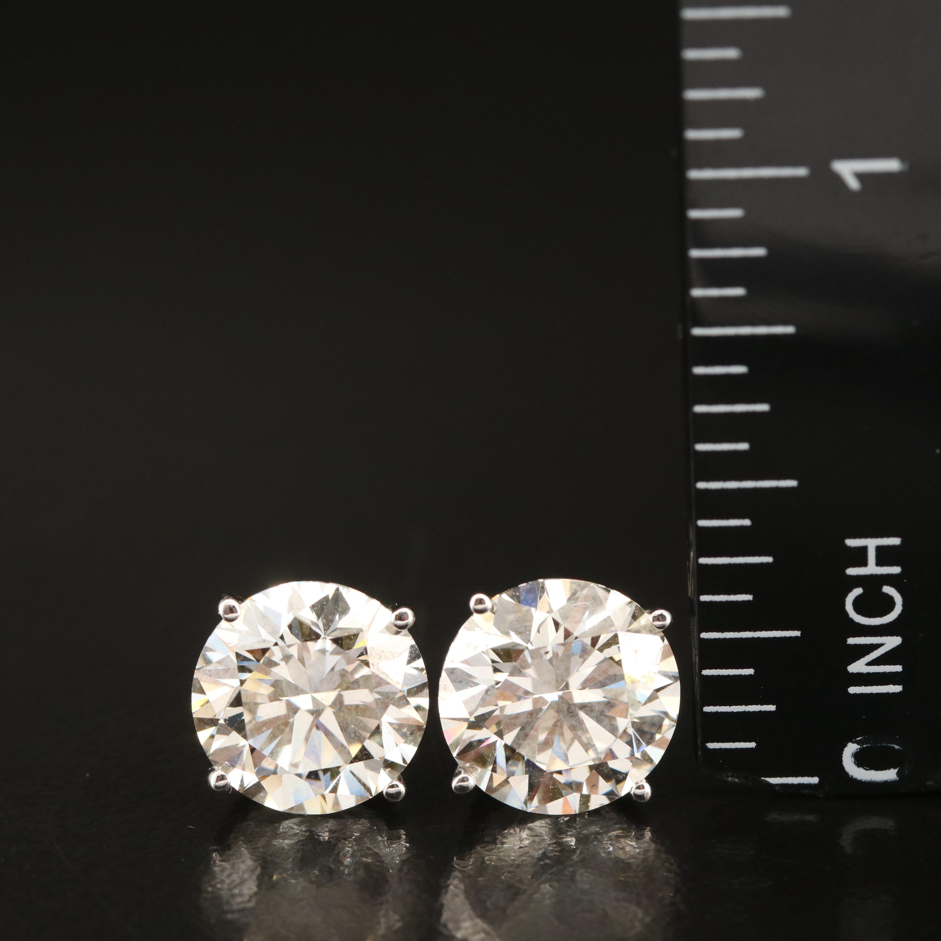 14K 6.00 CTW Lab Grown Diamond Stud Earrings